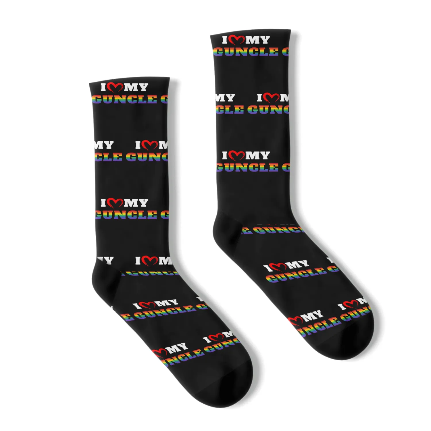 I Love My Guncle Gay Uncle Gay Socks