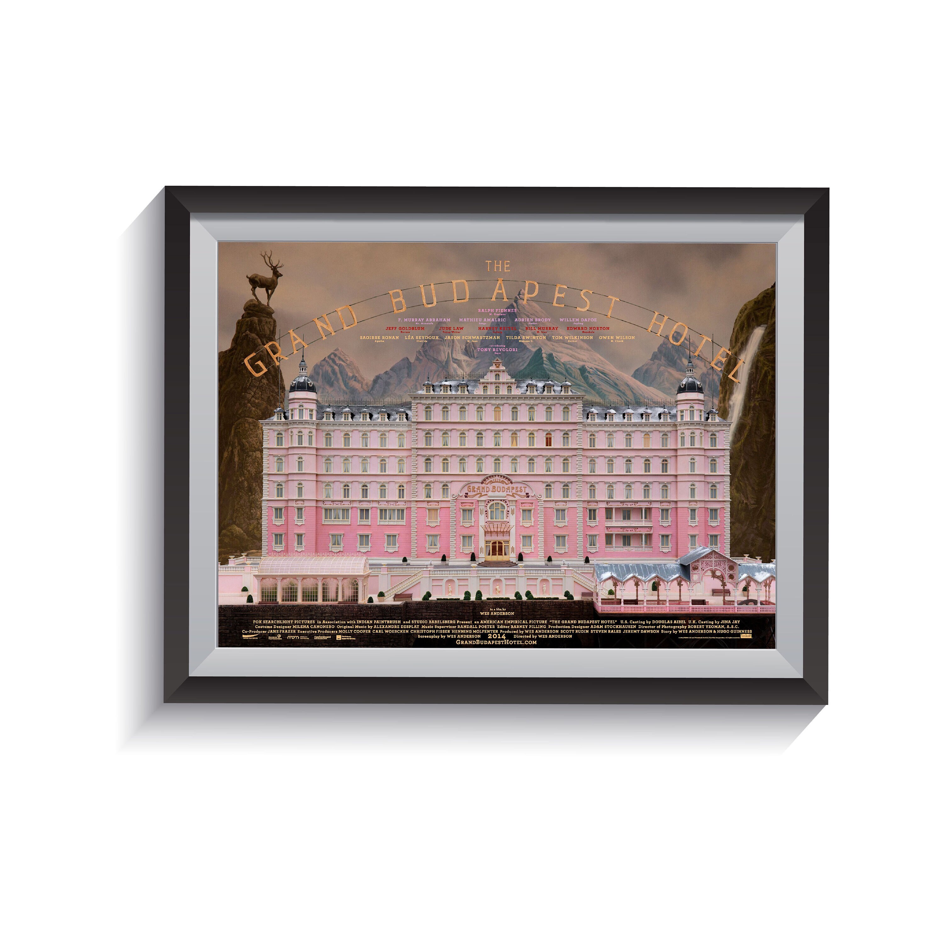 The Grand Budapest Hotel - Horizontal Movie Poster