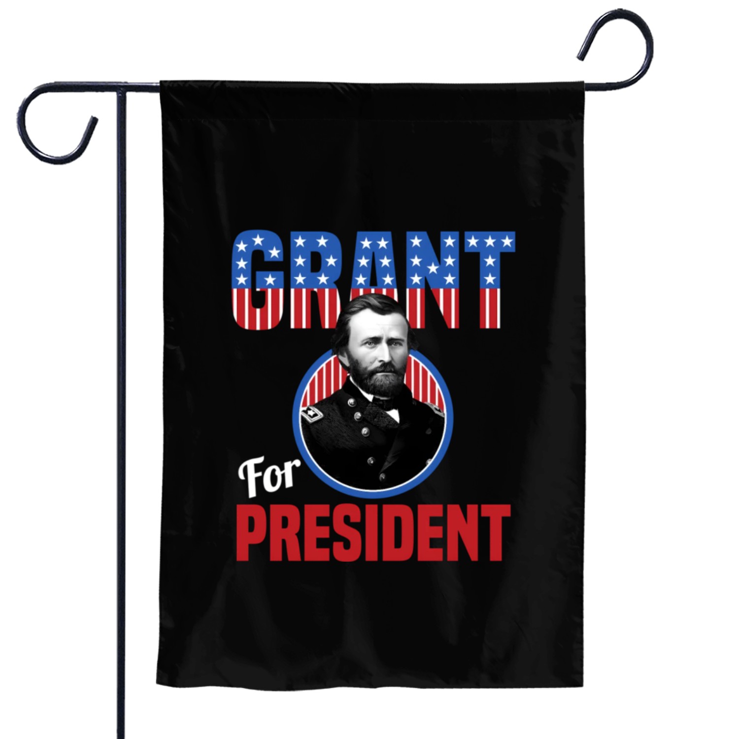 General Ulysses S Grant For Us President Campaign Garden Flags