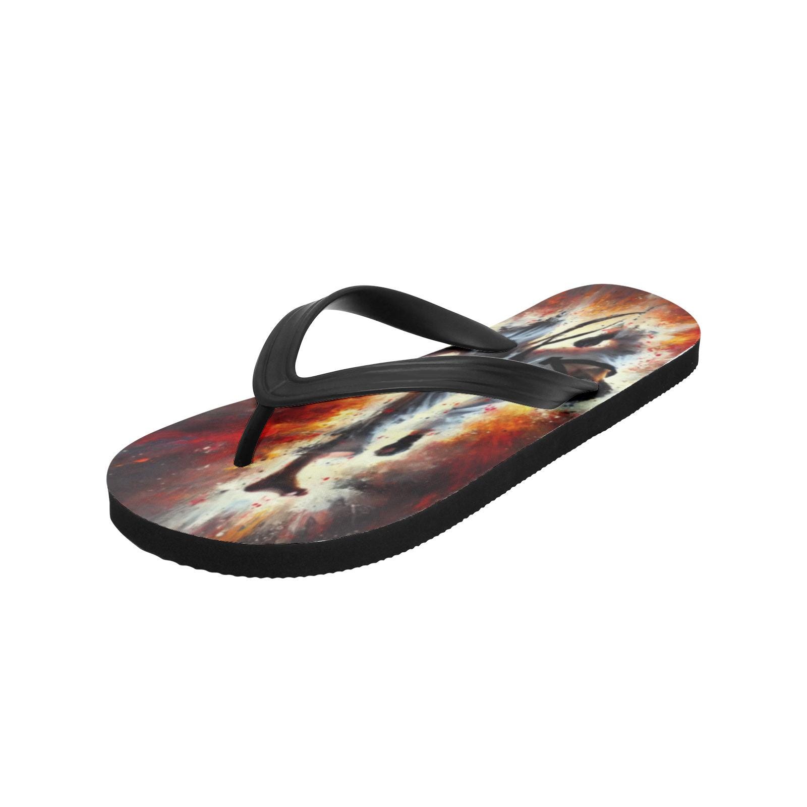 Martial Arts kick Flip Flops