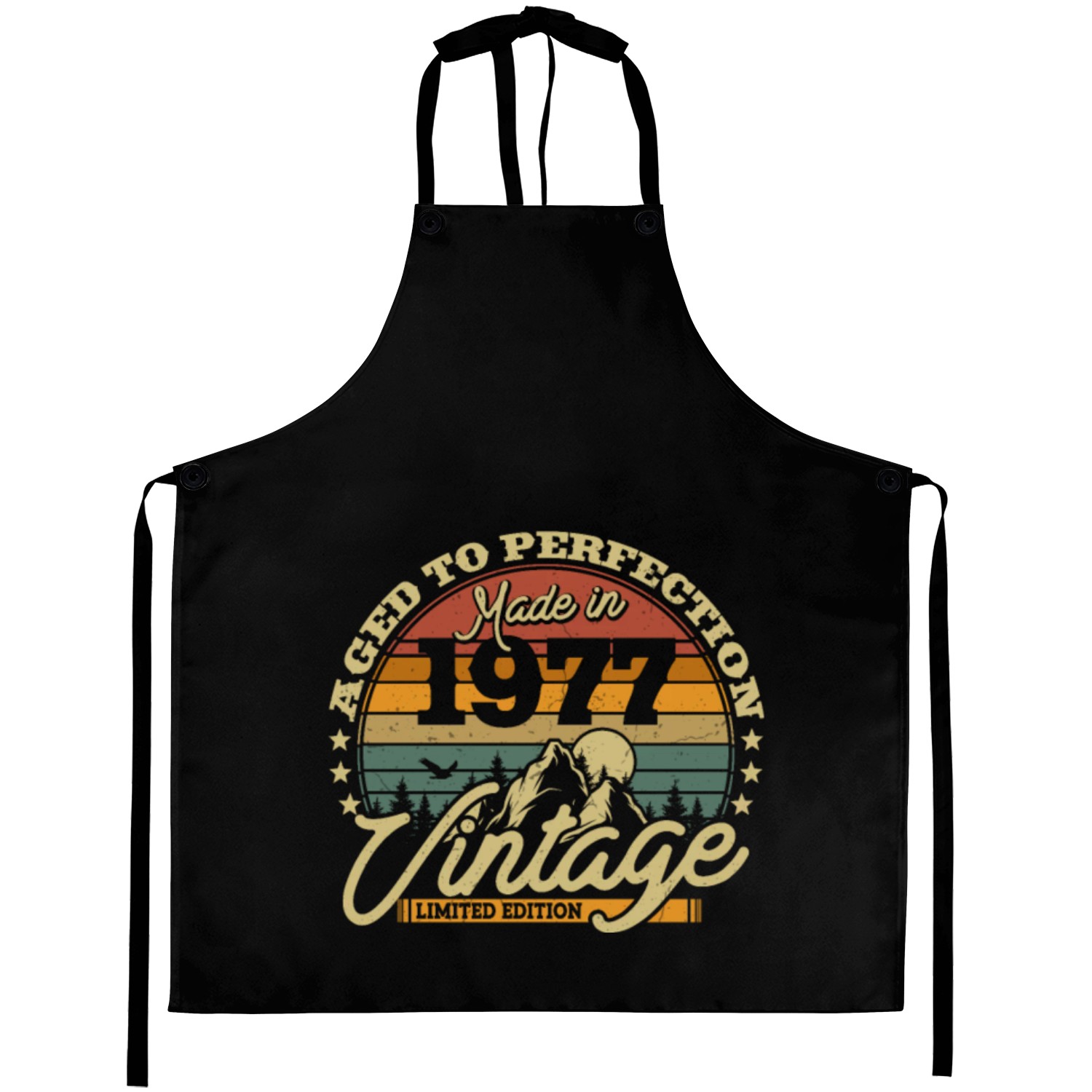 Vintage 1977 Birthday Gift Aprons