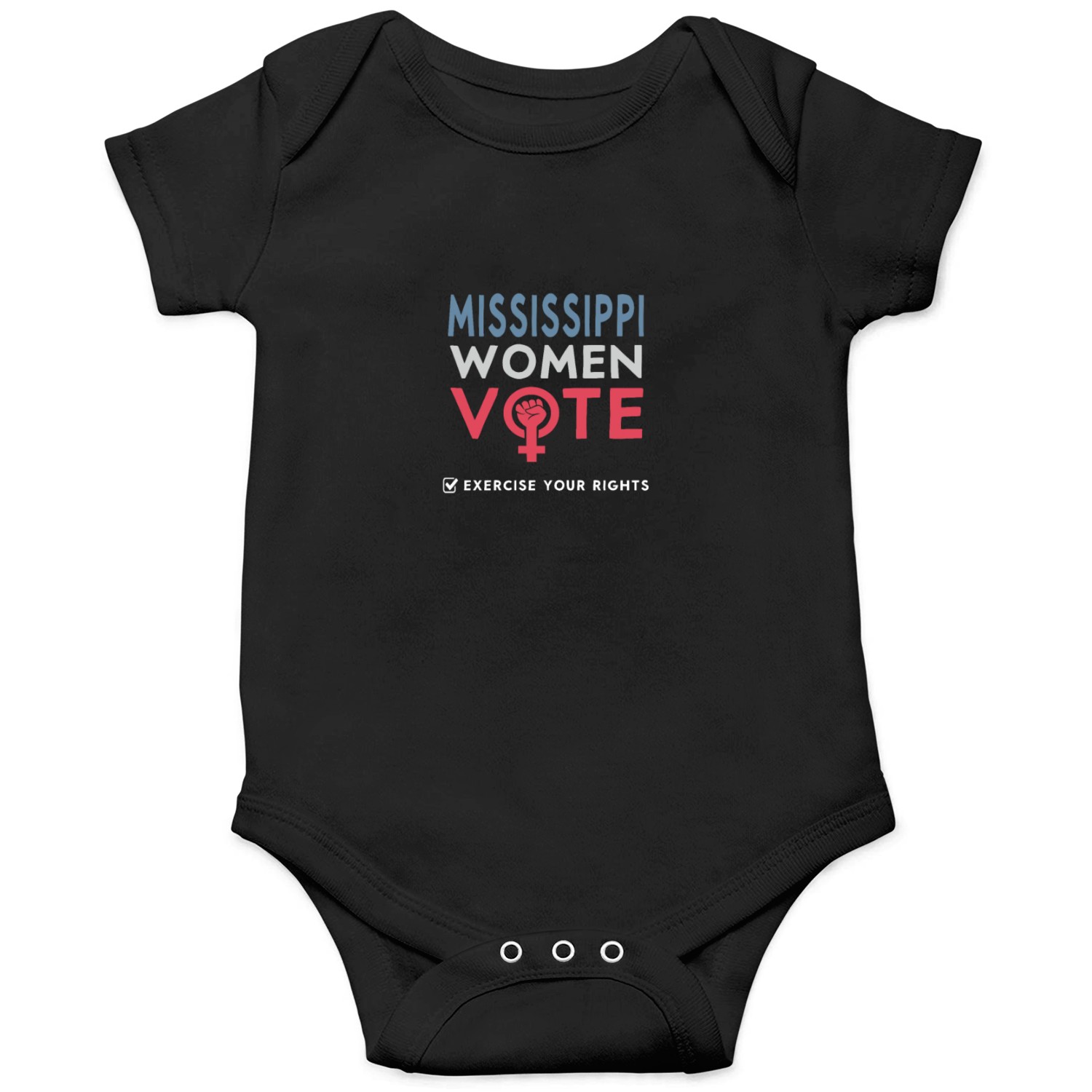 Mississippi Women Vote Voter 2022 Election Onesies