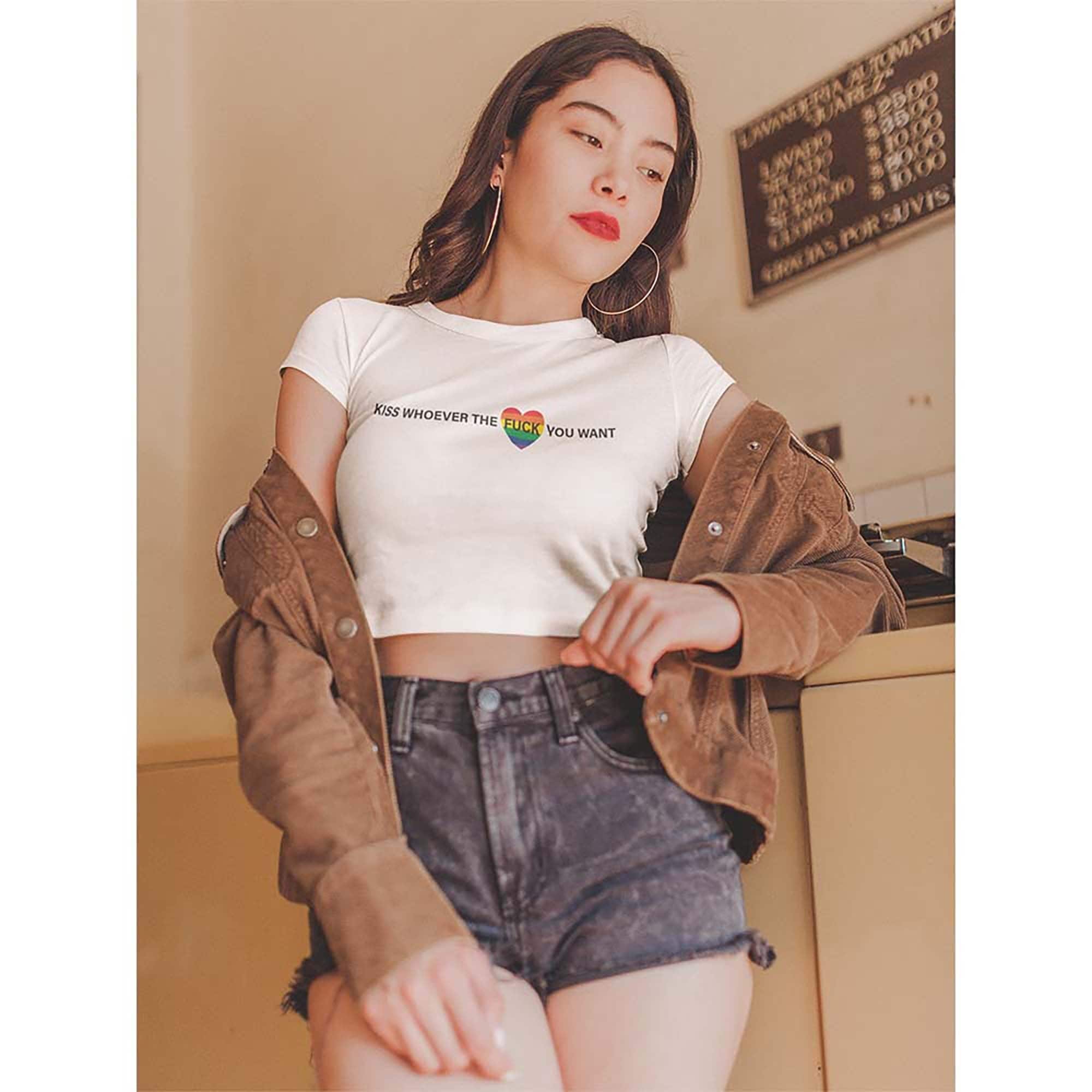 Gay Shirt, Human Rights Shirt, Equality Shirt, LGBTQ Crop Top, Pride Crop Top