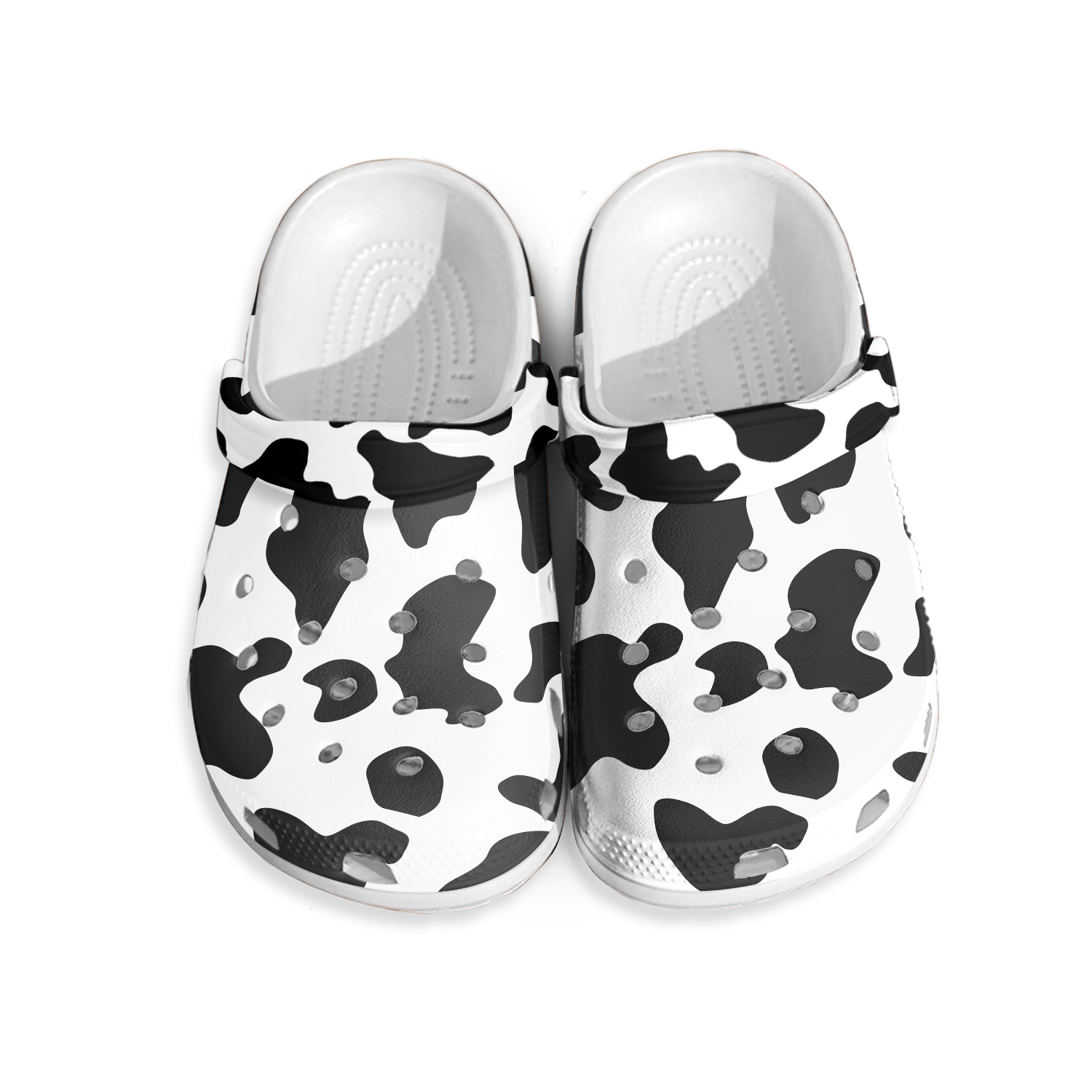 Cow Print All Over Print Classic Clogs