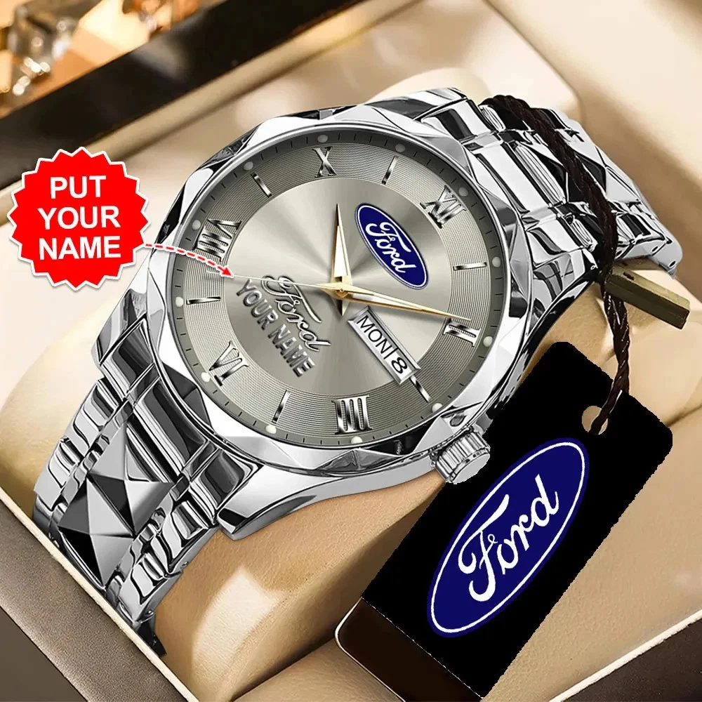Personalized Fords Alloy Luxury Quartz Watch