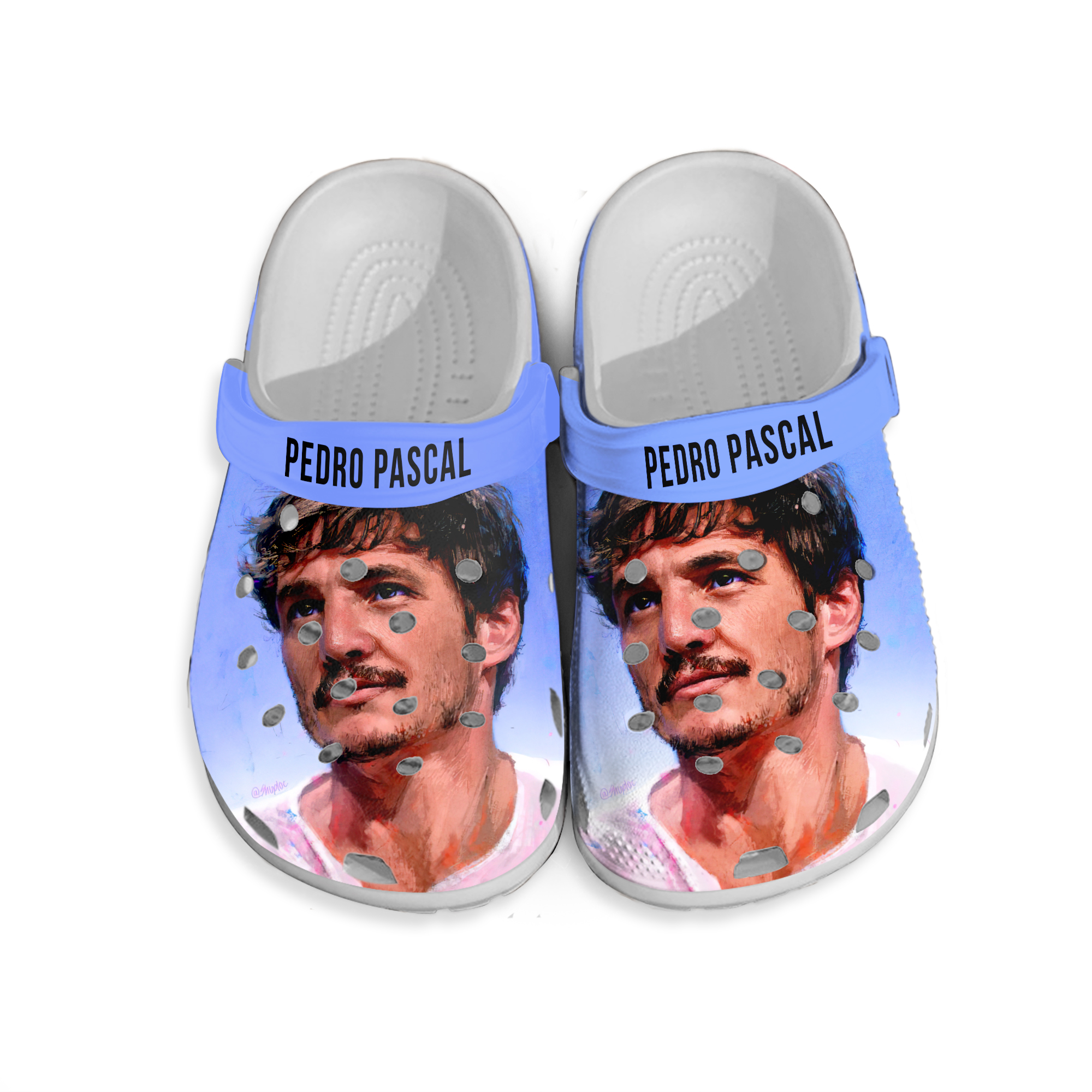 Custom Name Pedro Pascal Slippers, Pedro Pascal Clog