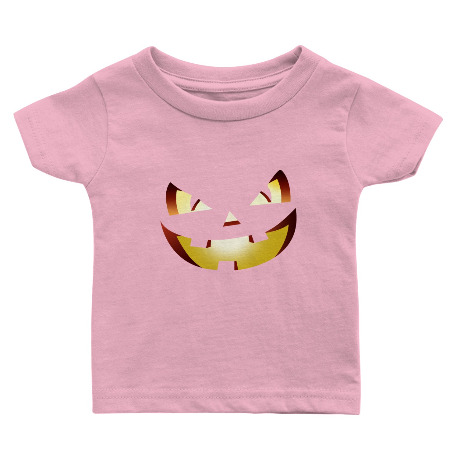 Pumpkin Face Baby T Shirts