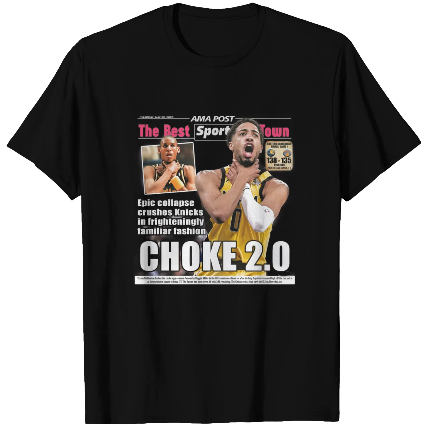 Tyrese Haliburton Vintage Choke 2.0 T-Shirt