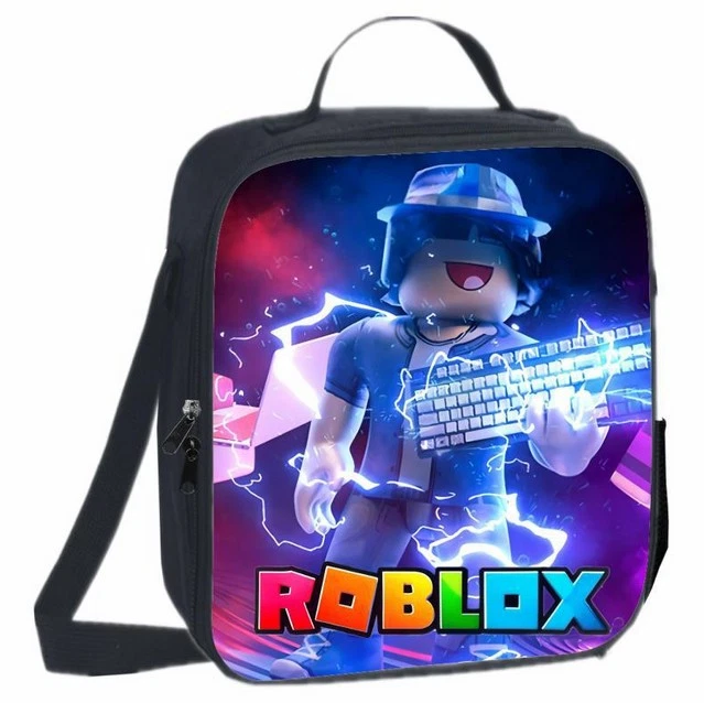 Roblox Kids Lunch Bag, School Picnic Bag