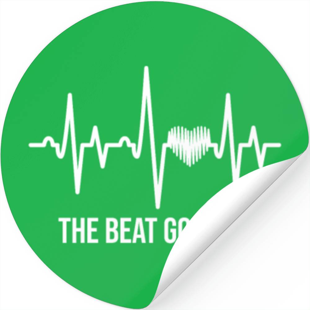 The Beat goes on..Heartbeat Rehab After Surgery Stickers