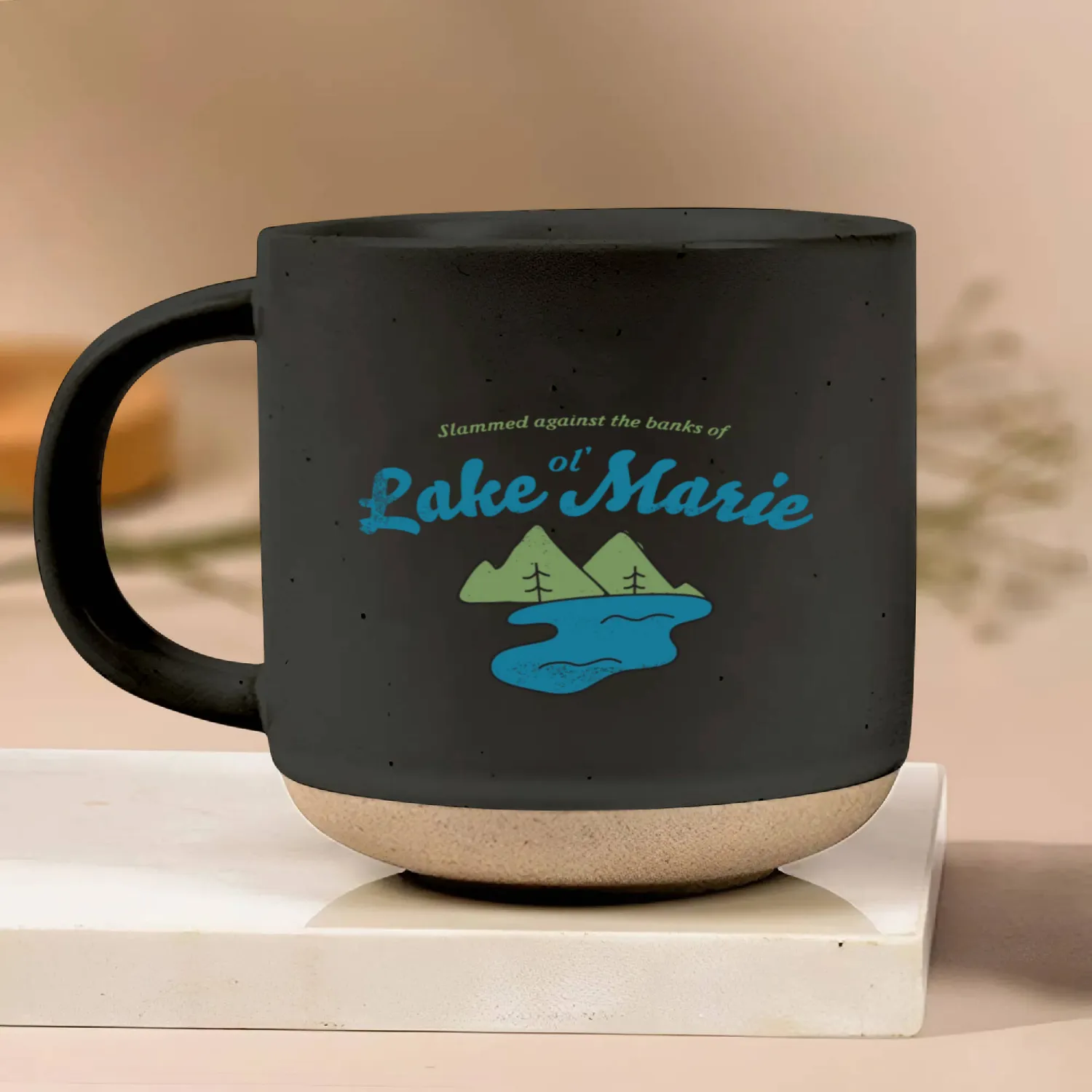 John Prine Lake Marie Folk Music Pottery Mugs