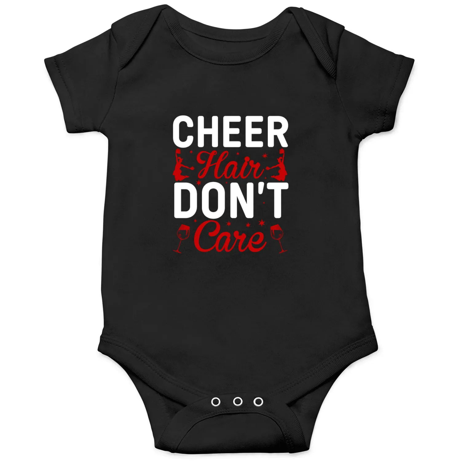 CHEER HAIR DON'T CARE Onesies