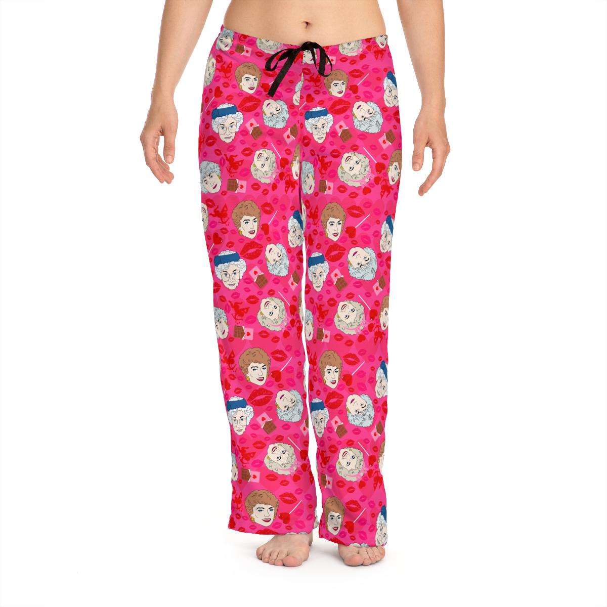 The Stay Golden Valentine's Day Pajama Pants, Gift For Her, for Him