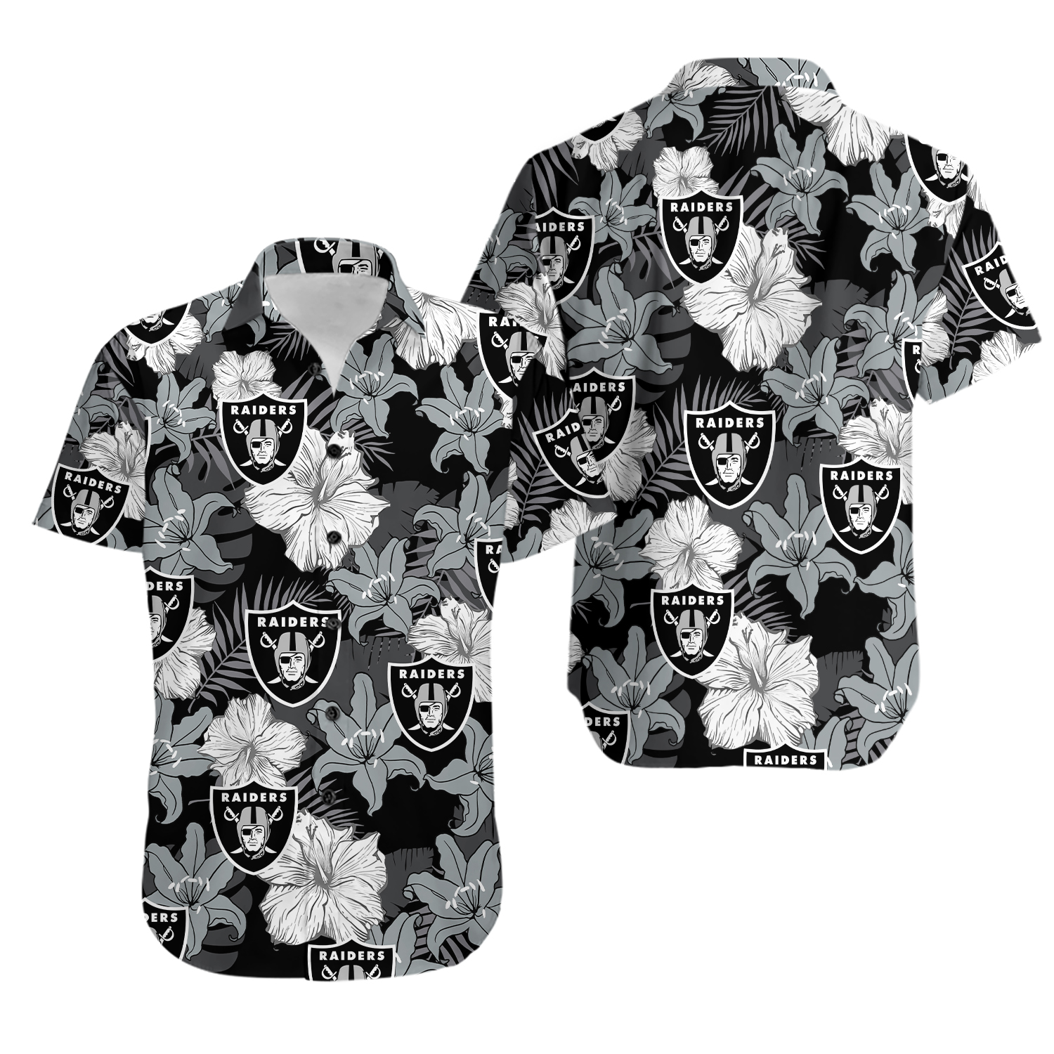 Las Vegas Football Team Raiderss Hawaiian Shirt