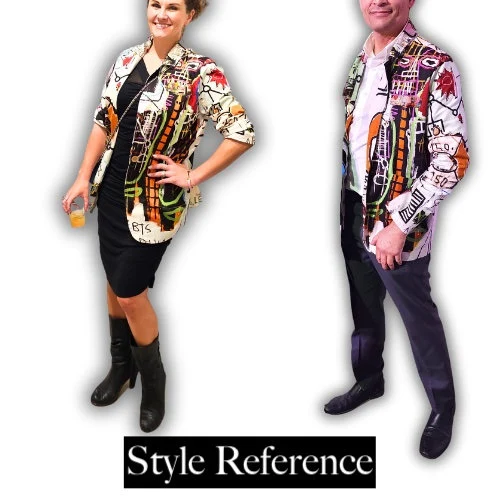 Mona Lisa Casual Blazer, Women Suit Jacket, Gift For Her