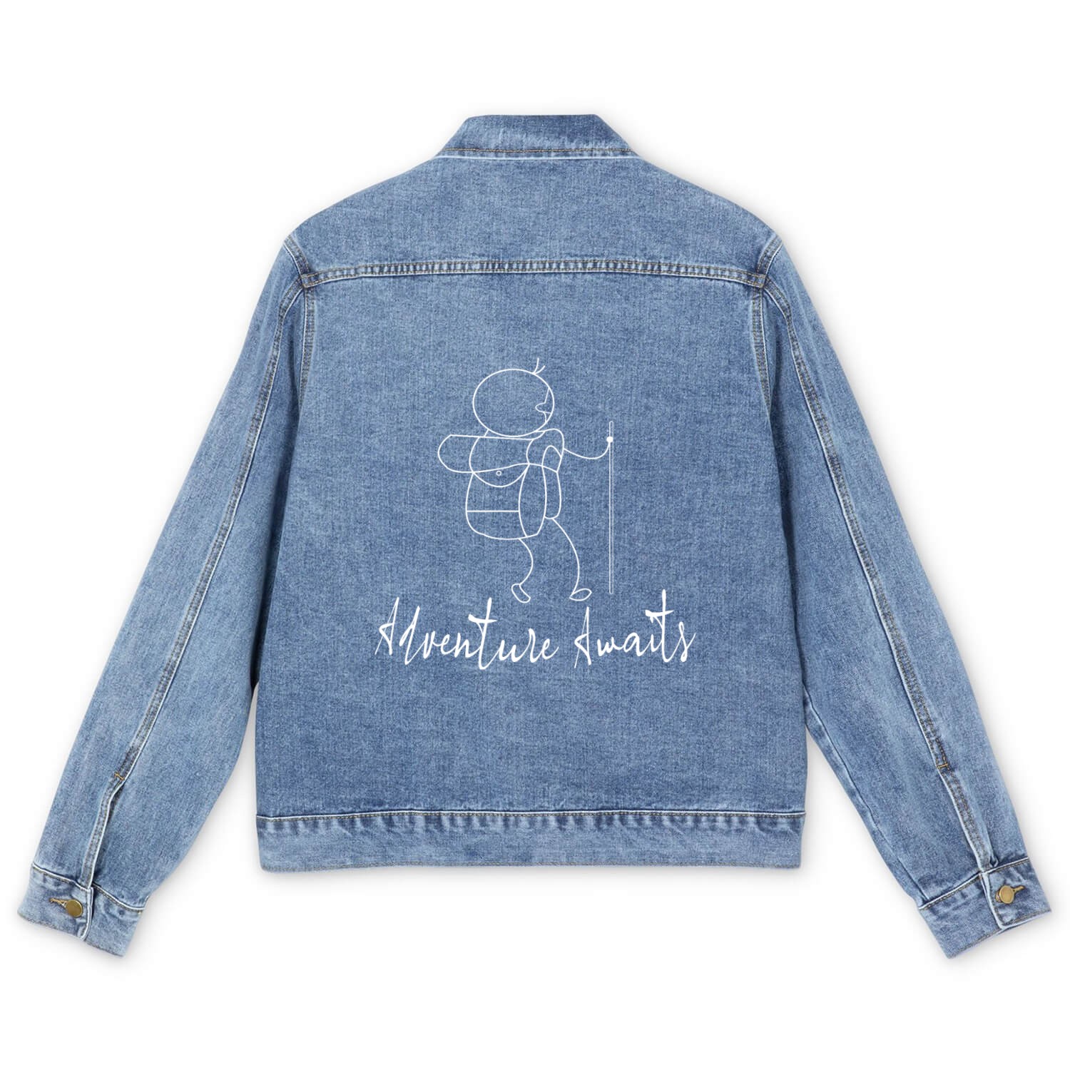 Adventure Awaits Men's Denim Jackets