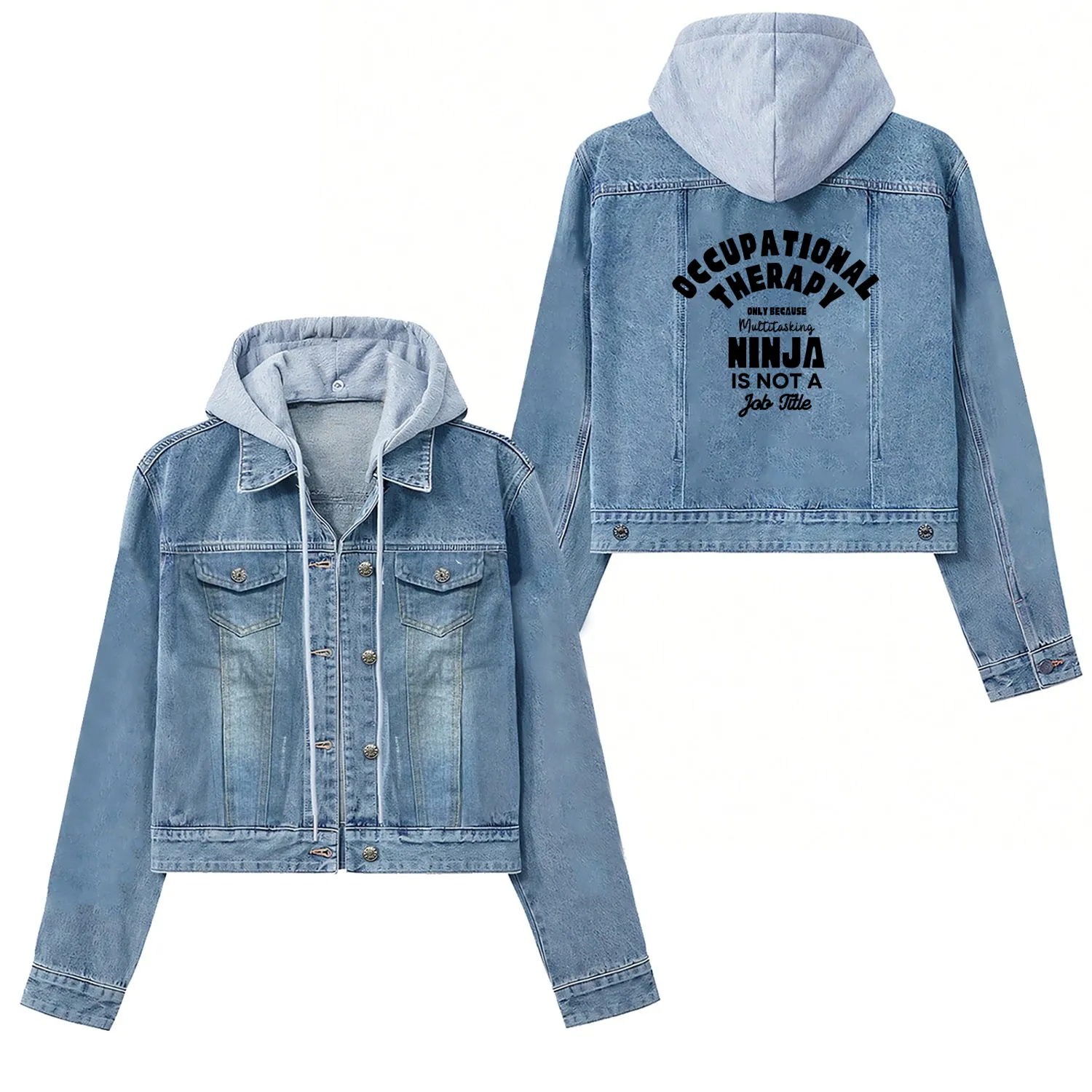 Occupational Therapy Ninja Women's Denim Jackets