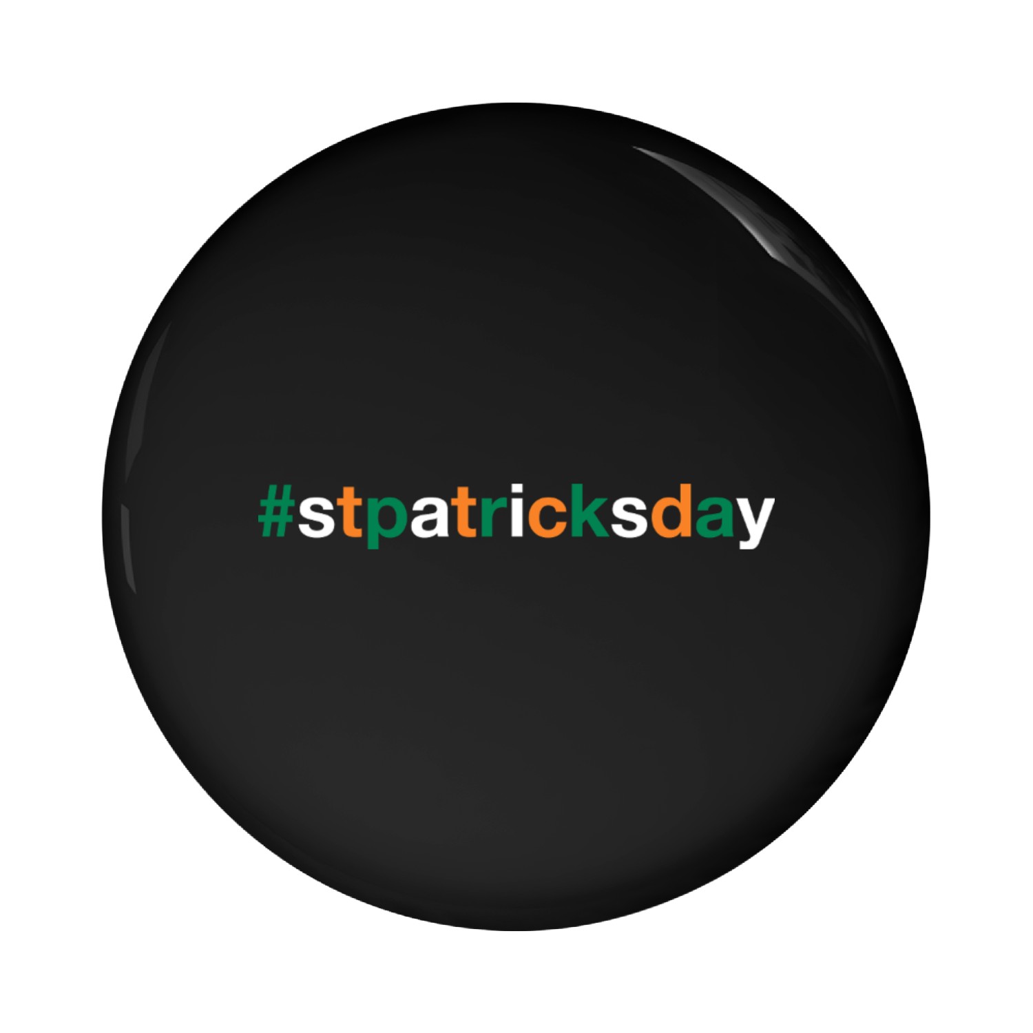 ST PATRICKS DAY Irish Flag Pin Buttons
