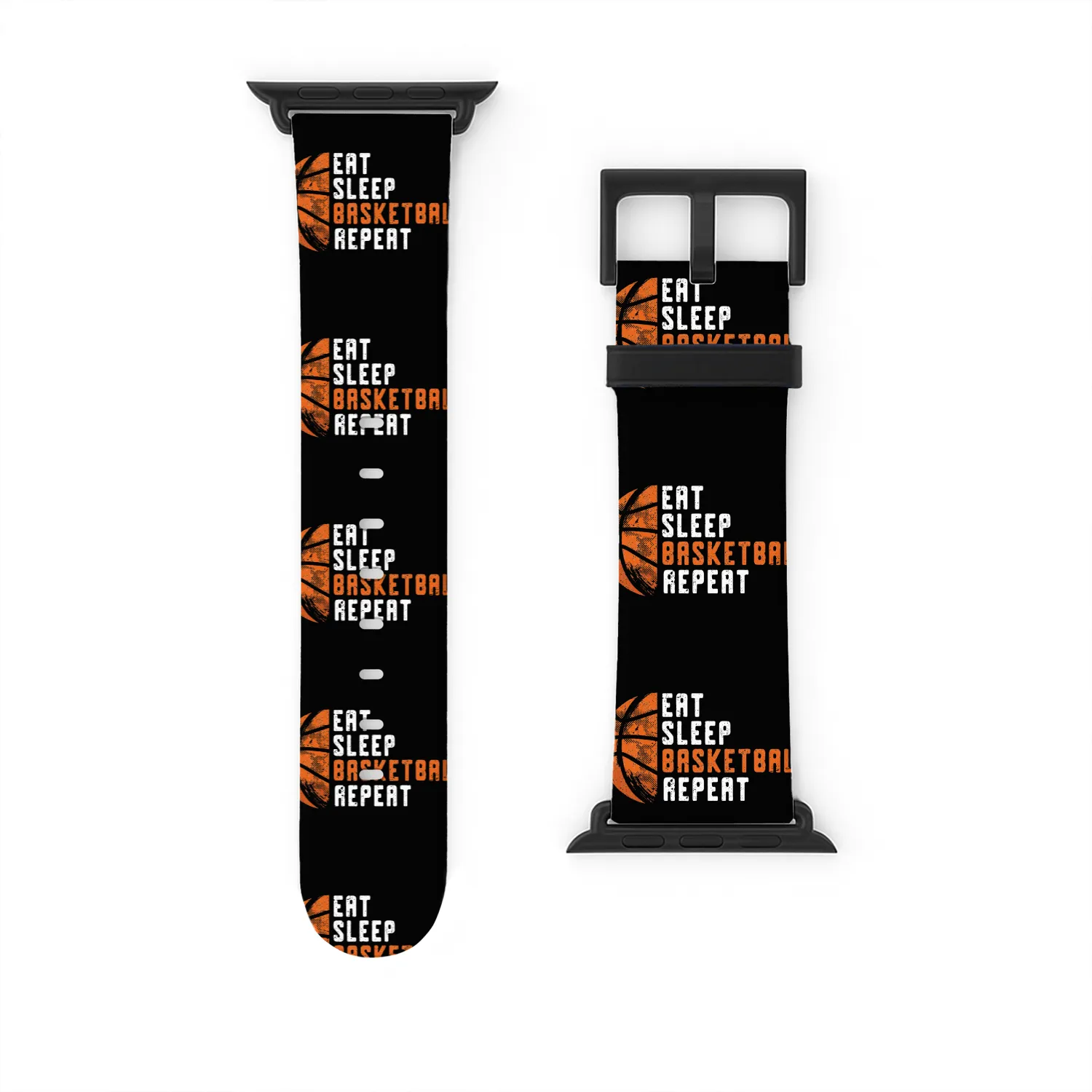 Eat Sleep Basketball Repeat Basketball Watch Bands For Apple Watch
