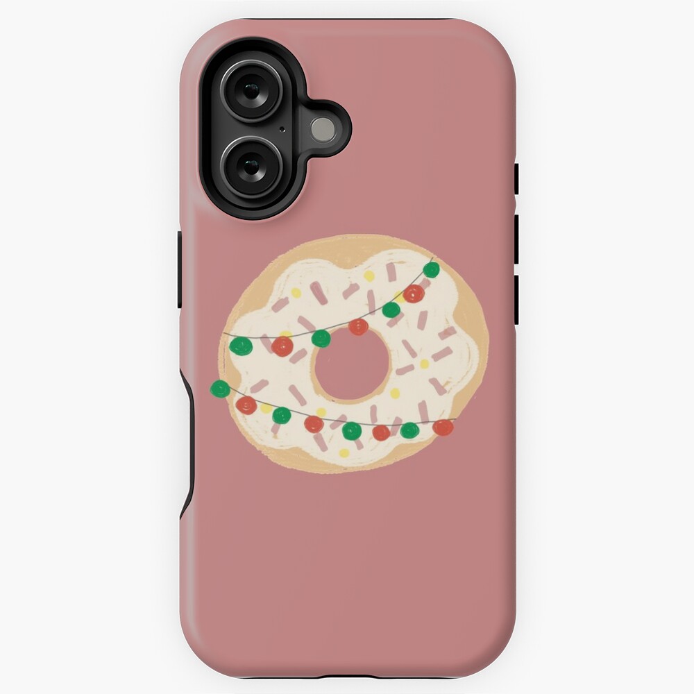 Donut Christmas iPhone Case