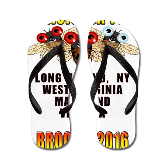Cicada Unisex Flip Flops