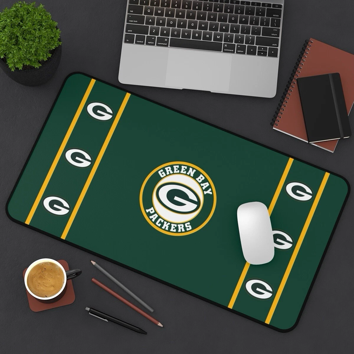 green bay packers Desk Mat Laptop football mouse pad, Gamer Mousepad football