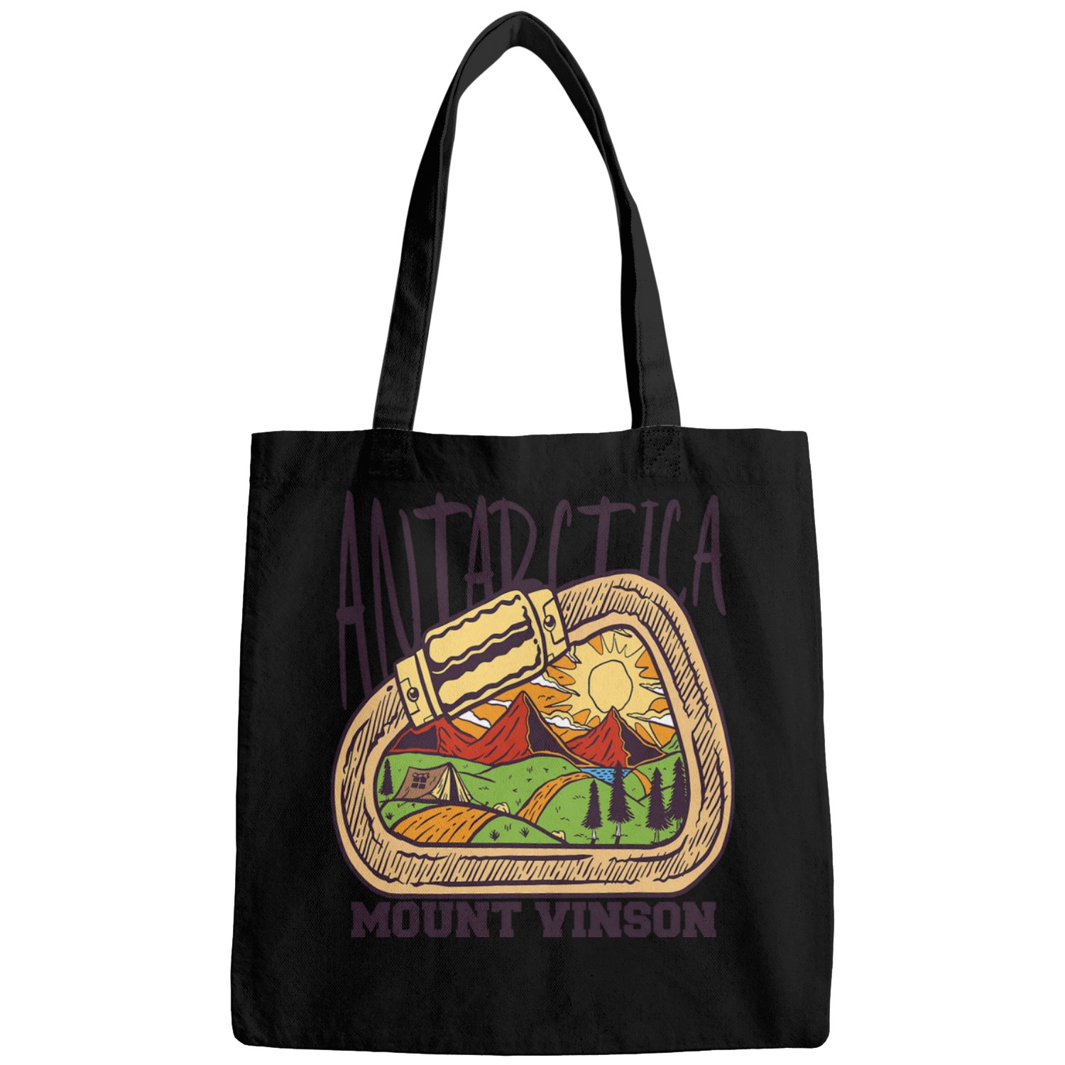 Climber Antarctica Mt Vinson Mountaineer Mountains Hike Bags
