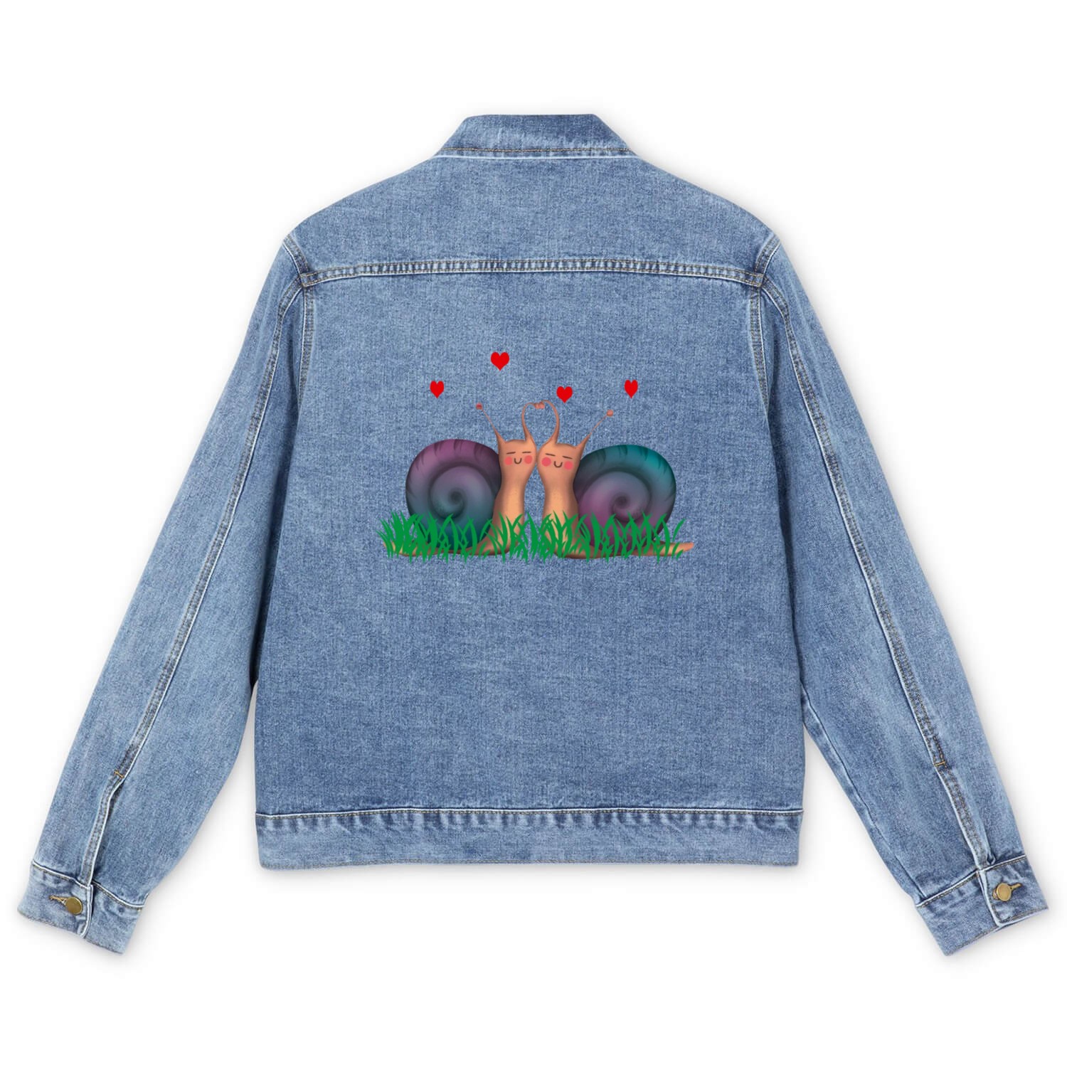 love in nature Men's Denim Jackets