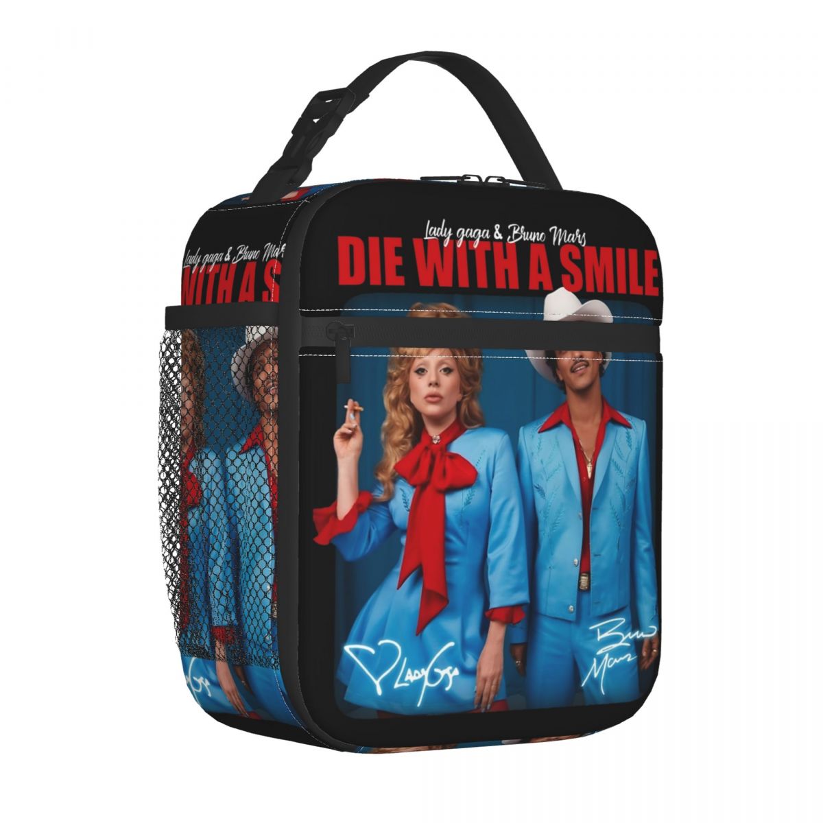 Ld Ga and Bruno Mars Thermal Insulated Lunch Bag
