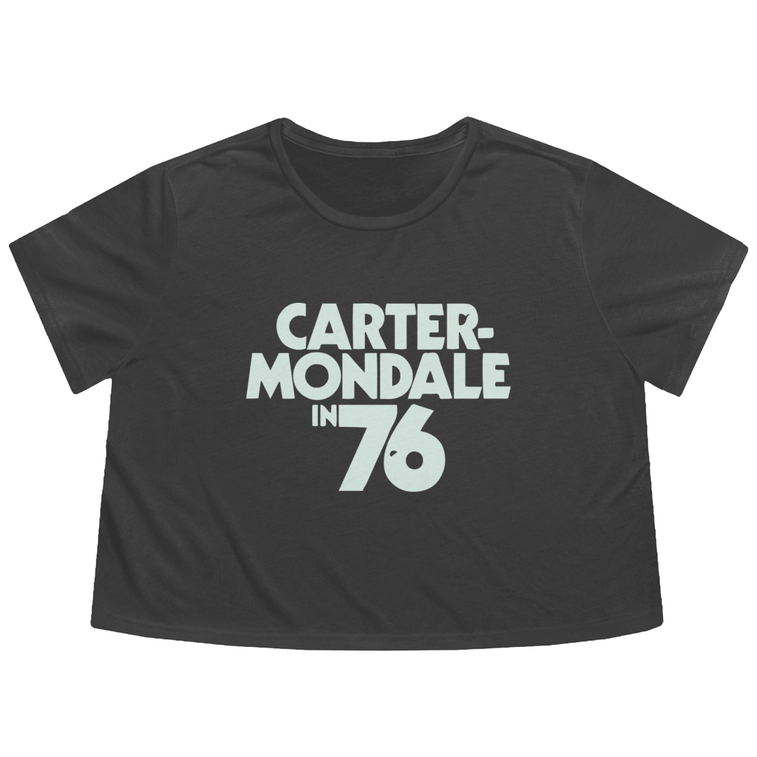 Carter Mondale 76 , jimmy Carter Flowy Cropped Tees