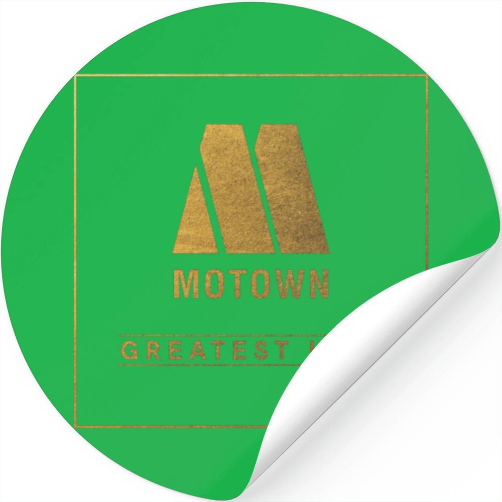 Motown merch record Stickers