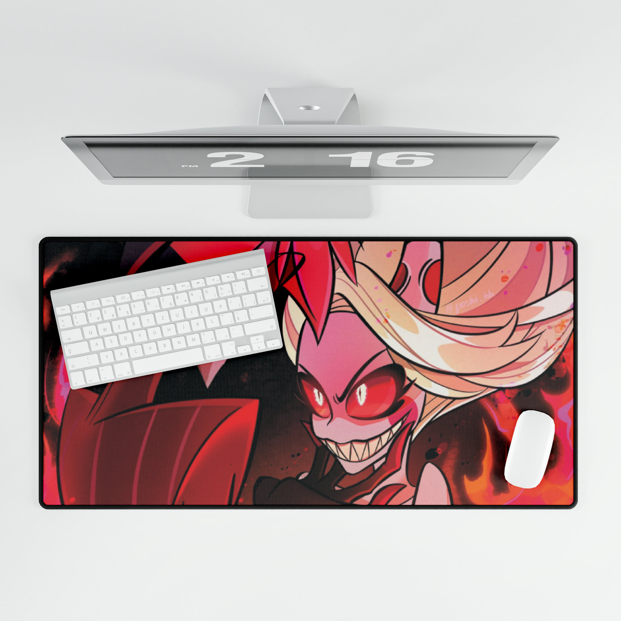 Hazbin Hotel Desk Mat, Hazbin Hotel Decor