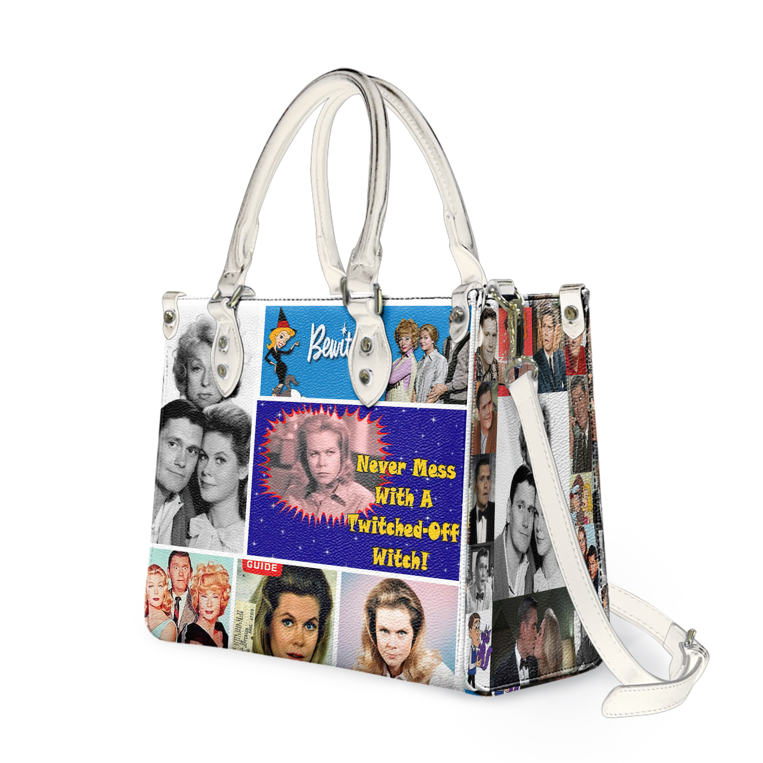 Bewitched TV Women Leather Hand Bag Fan-made Leather Bag For Mom