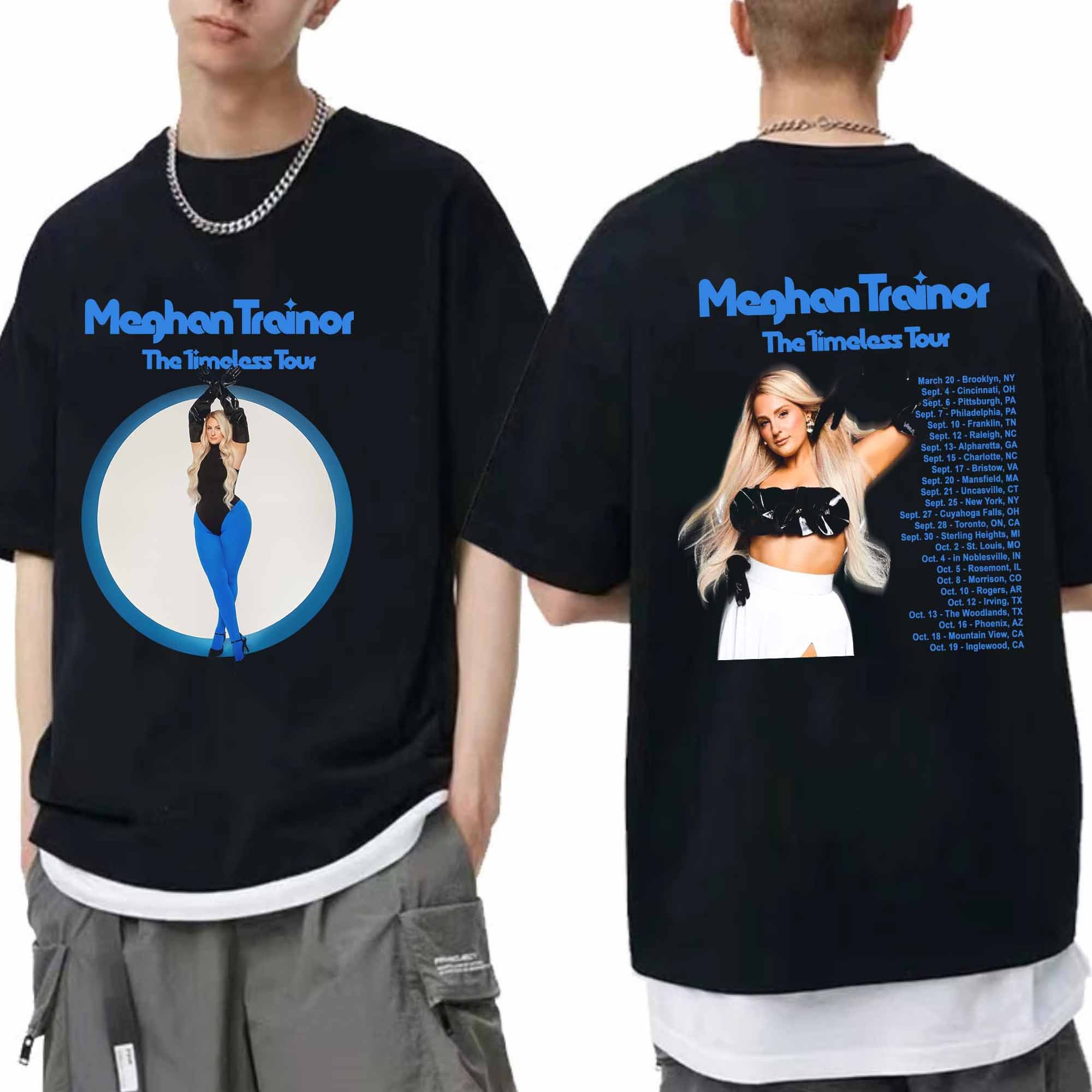 Meghan Trainor - The Timeless Tour 2024 Double Sided Shirt