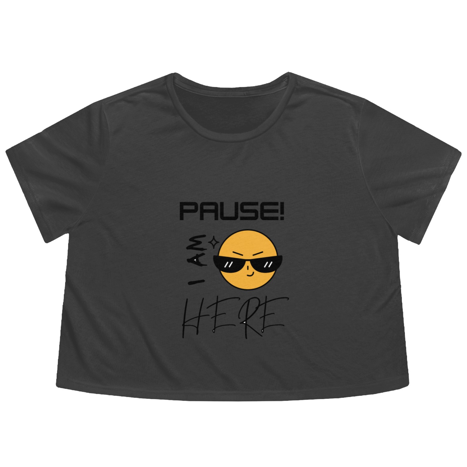 PAUSE Flowy Cropped Tees