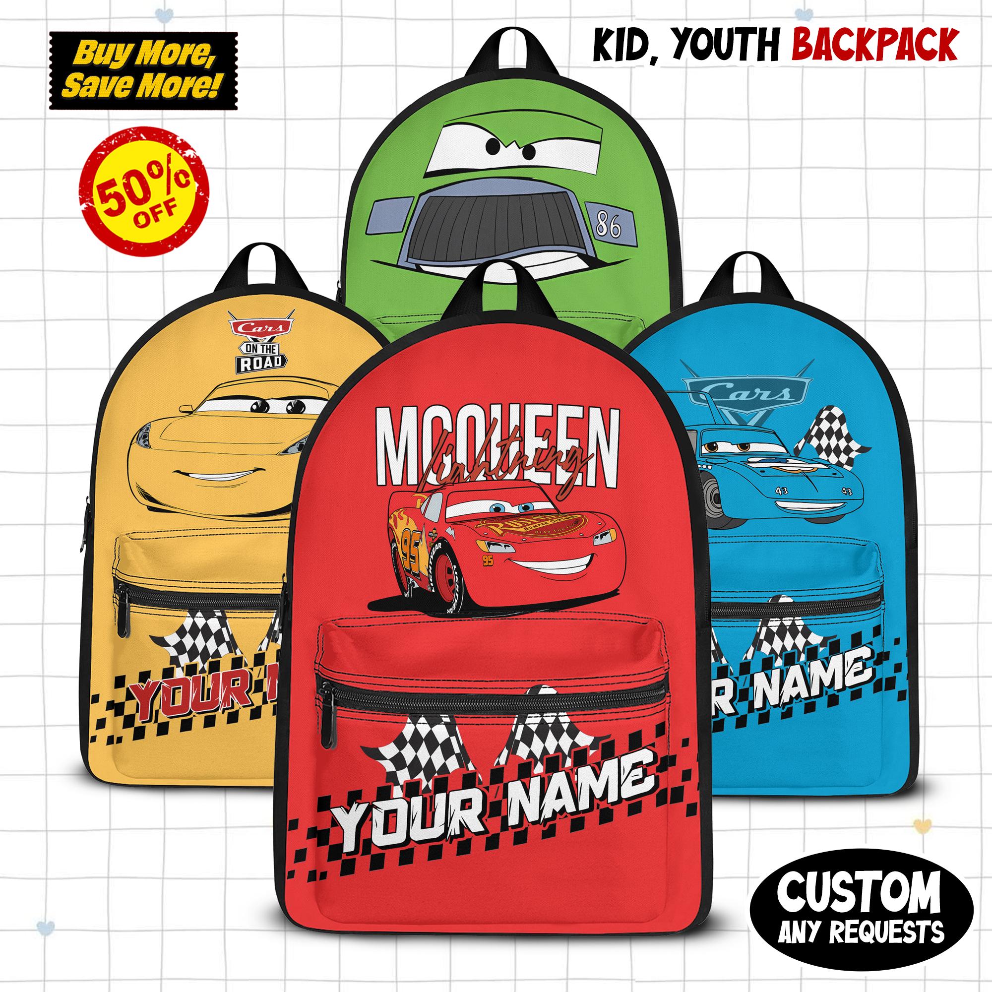Custom M.c.Q.u.e.e.n Kids Backpack, Name Bag, Birthday Gift, Back to School Present