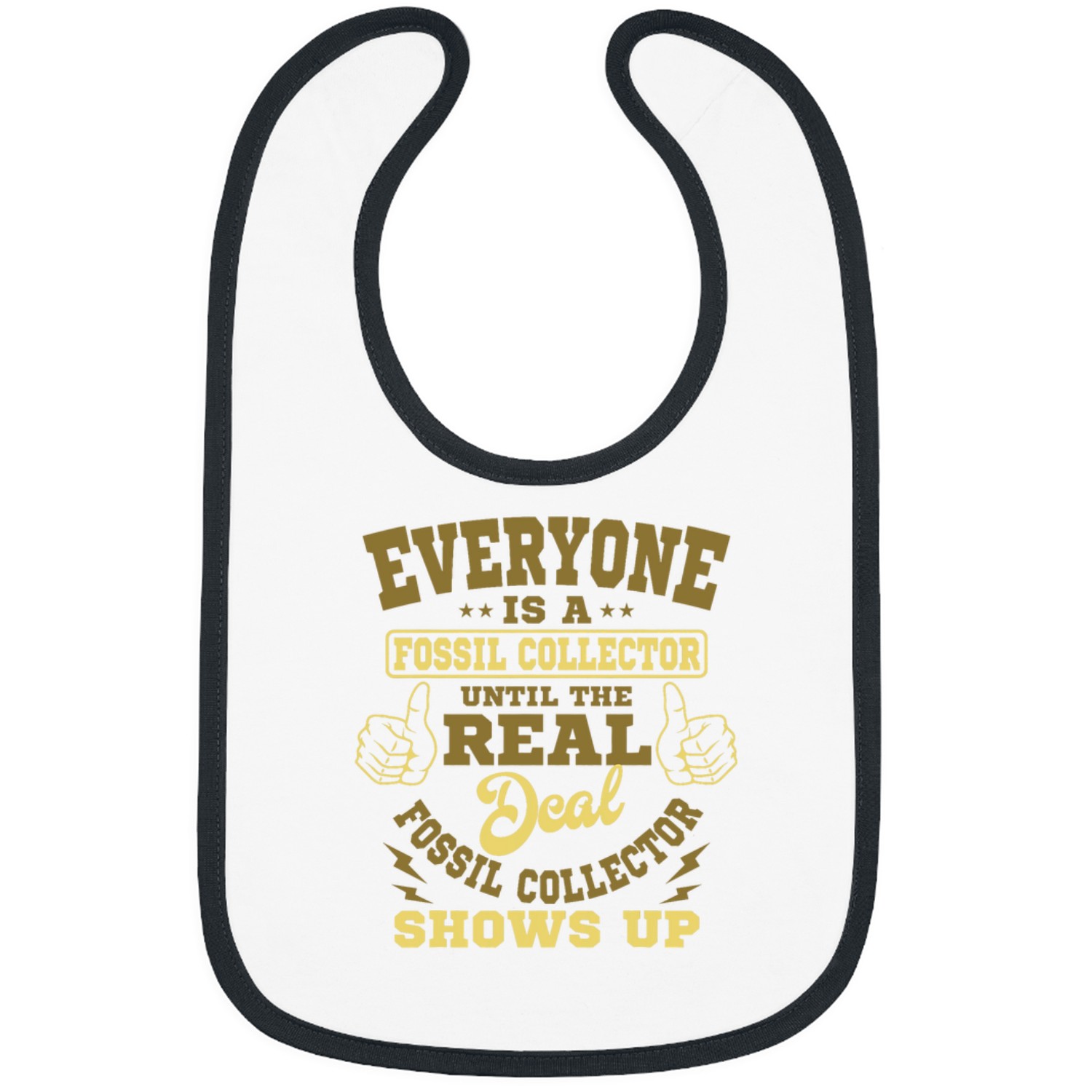 Fossil Collector Hunting Paleontologist Archaeologist Bibs