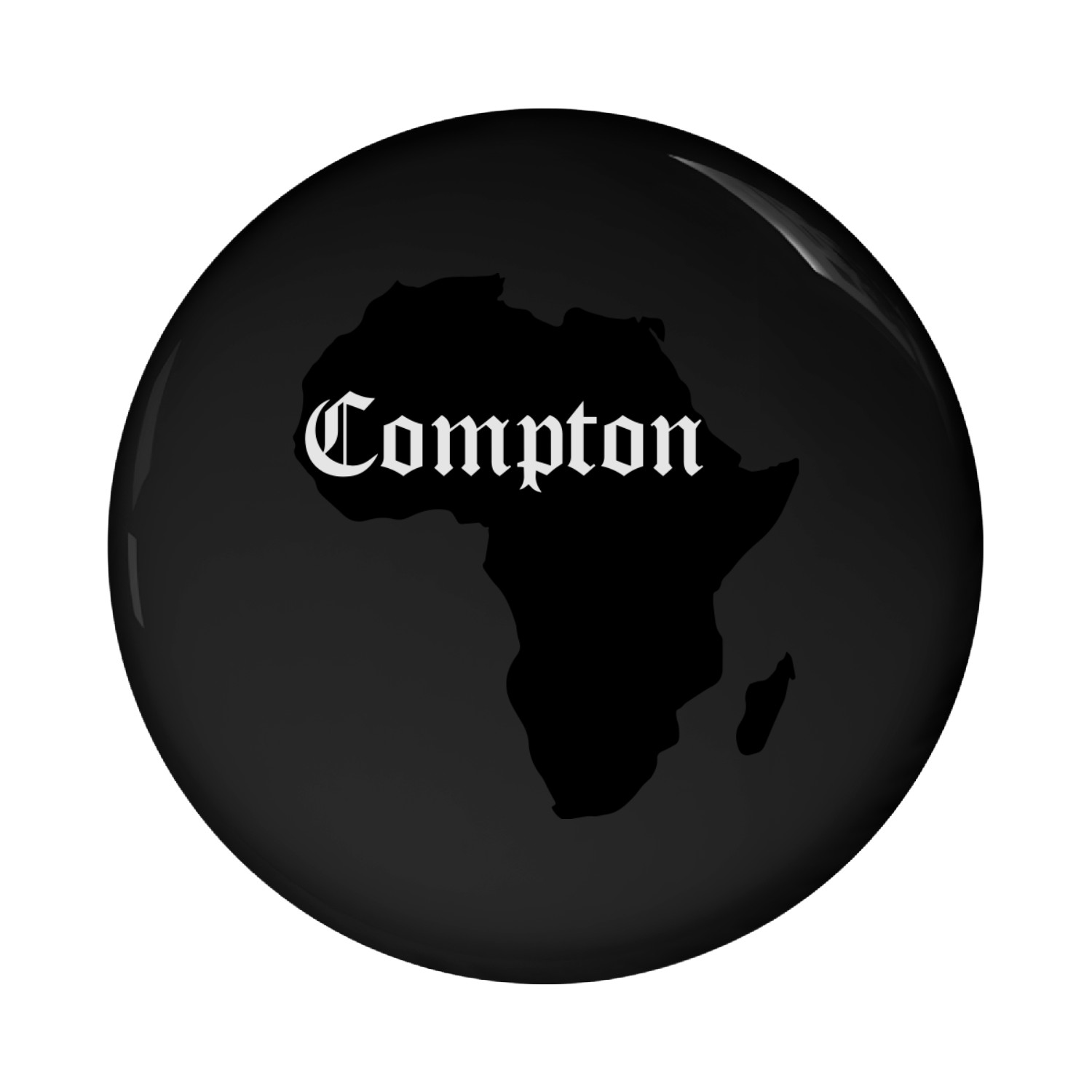 Compton Is Africa, Kendrick Inspiration Pin Buttons