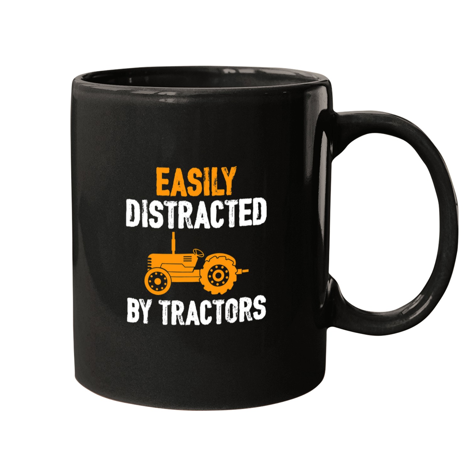 Tractor Fun driving Easily Distracted By Tractor 021 Mugs