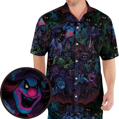 Haunted Scooby Doo Villains Hawaiian Shirt