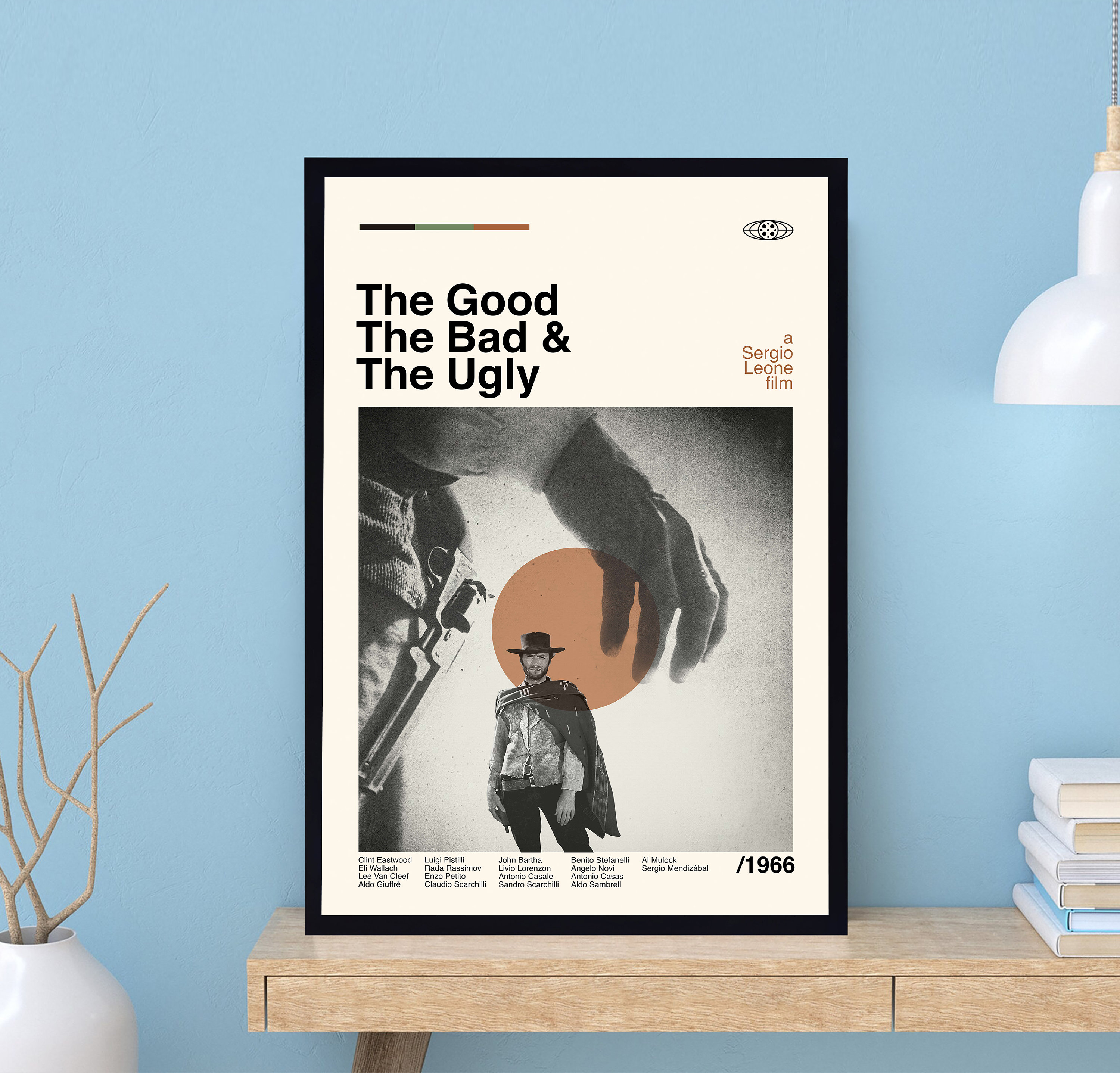 The Good, the Bad and the Ugly Movie Postes,, Retro Poster, Minimalist Art, Vintage Poster, Midcentury Art, Movie Print, Wall Decor