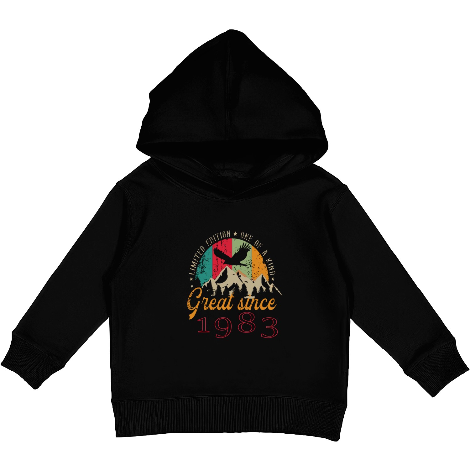 40 years dragon birthday fantasy Kids Pullover Hoodies