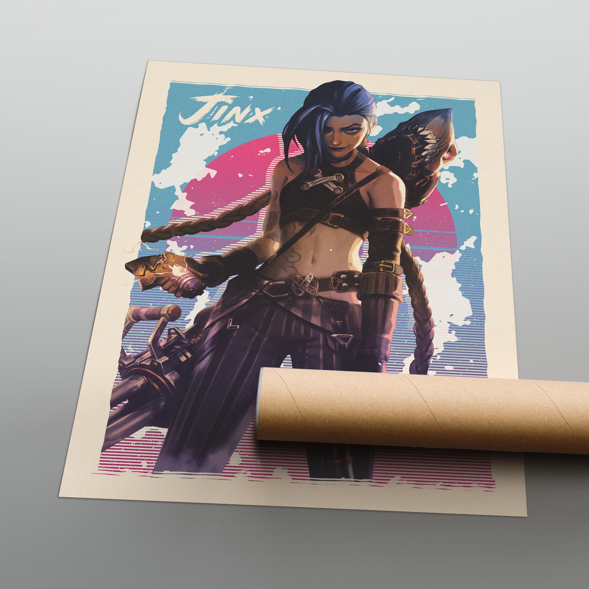 League of Legends Jinx Poster