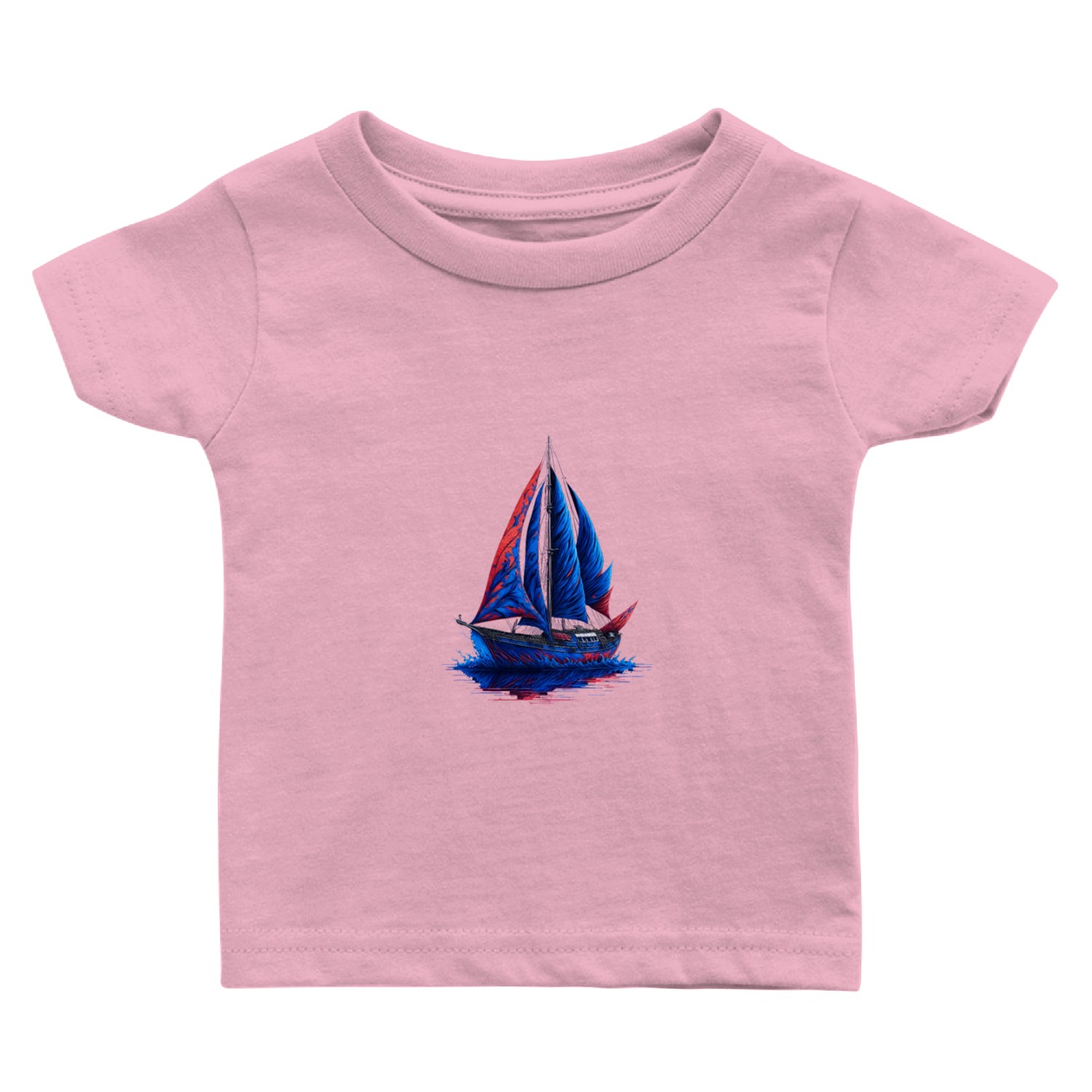 Sailing the Serene Seas Baby T Shirts