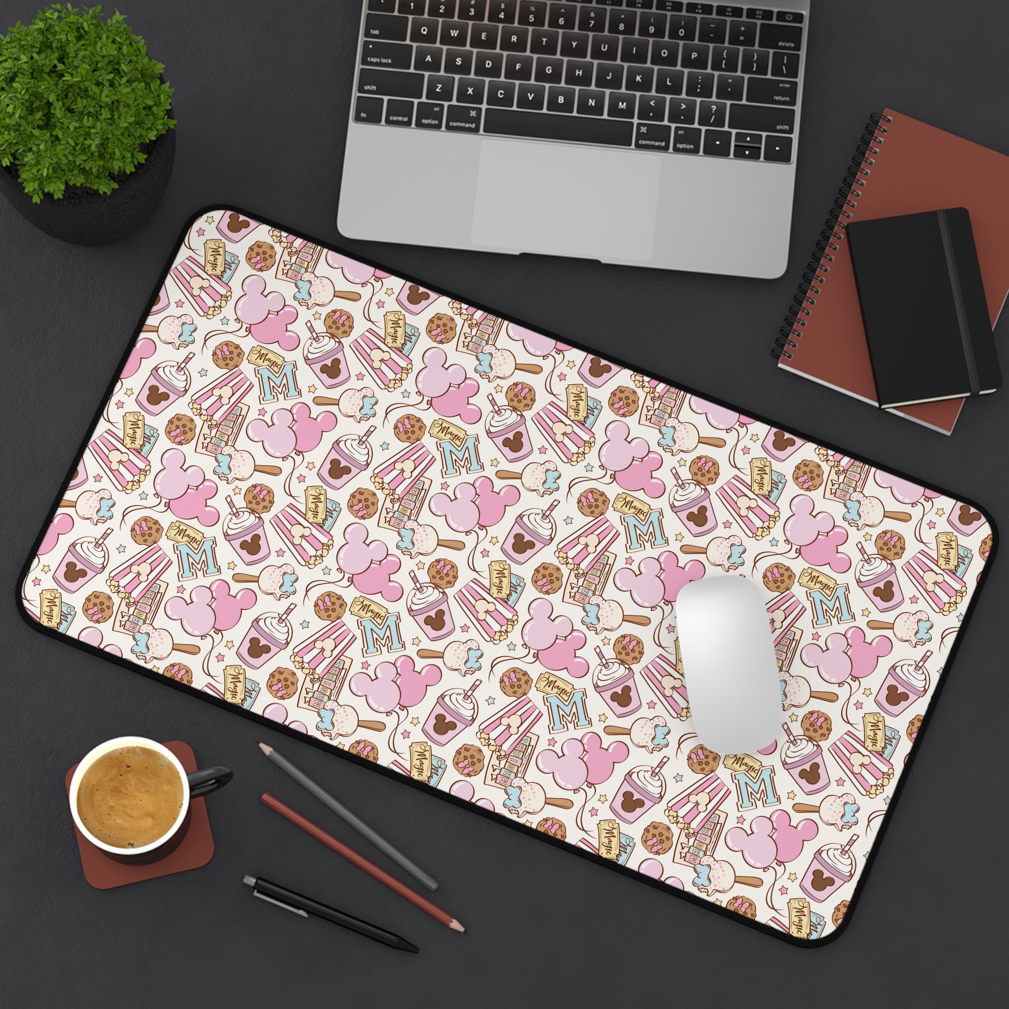 Magical Castle Desk Mat, Cute Desk Mat, Office Mouse Pad, Here For The Treats, These Are My Favorite Things Desk Mat, Magic Kingdom Desk Mat