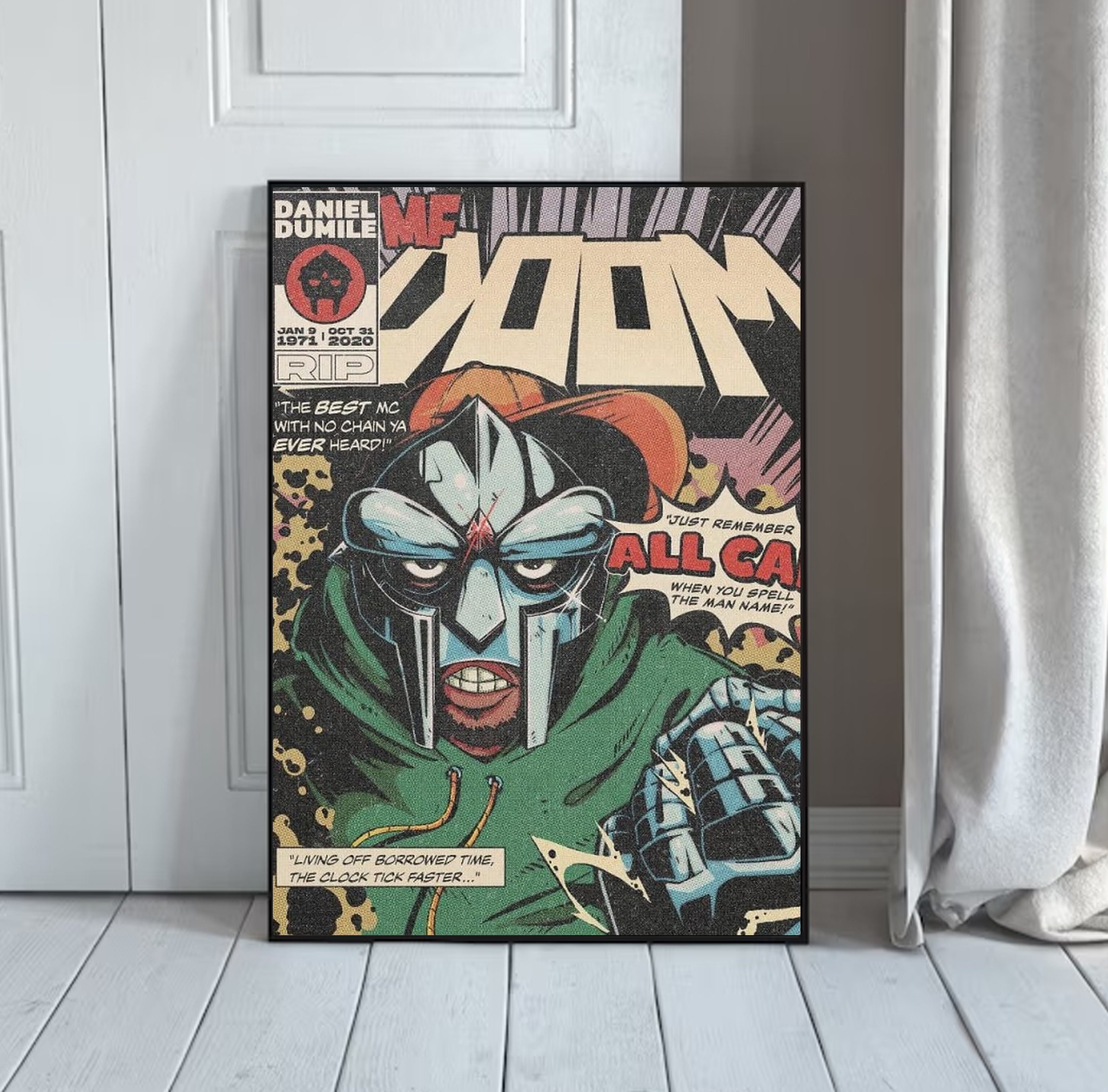 MF Dooom Vintage Poster