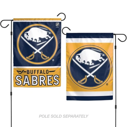 BUFFALO 2 SIDED GARDEN FLAG