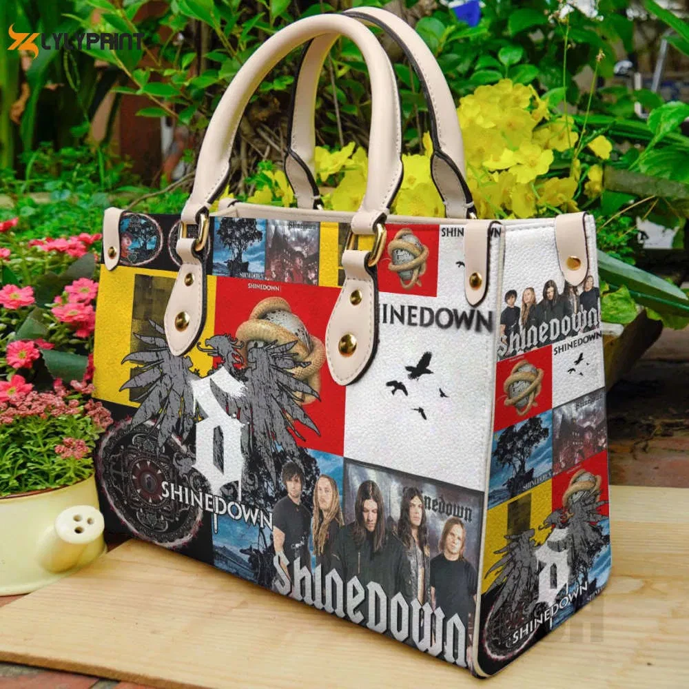 shine down Leather Handbag, shine down Fan Gift Shoulder Bag