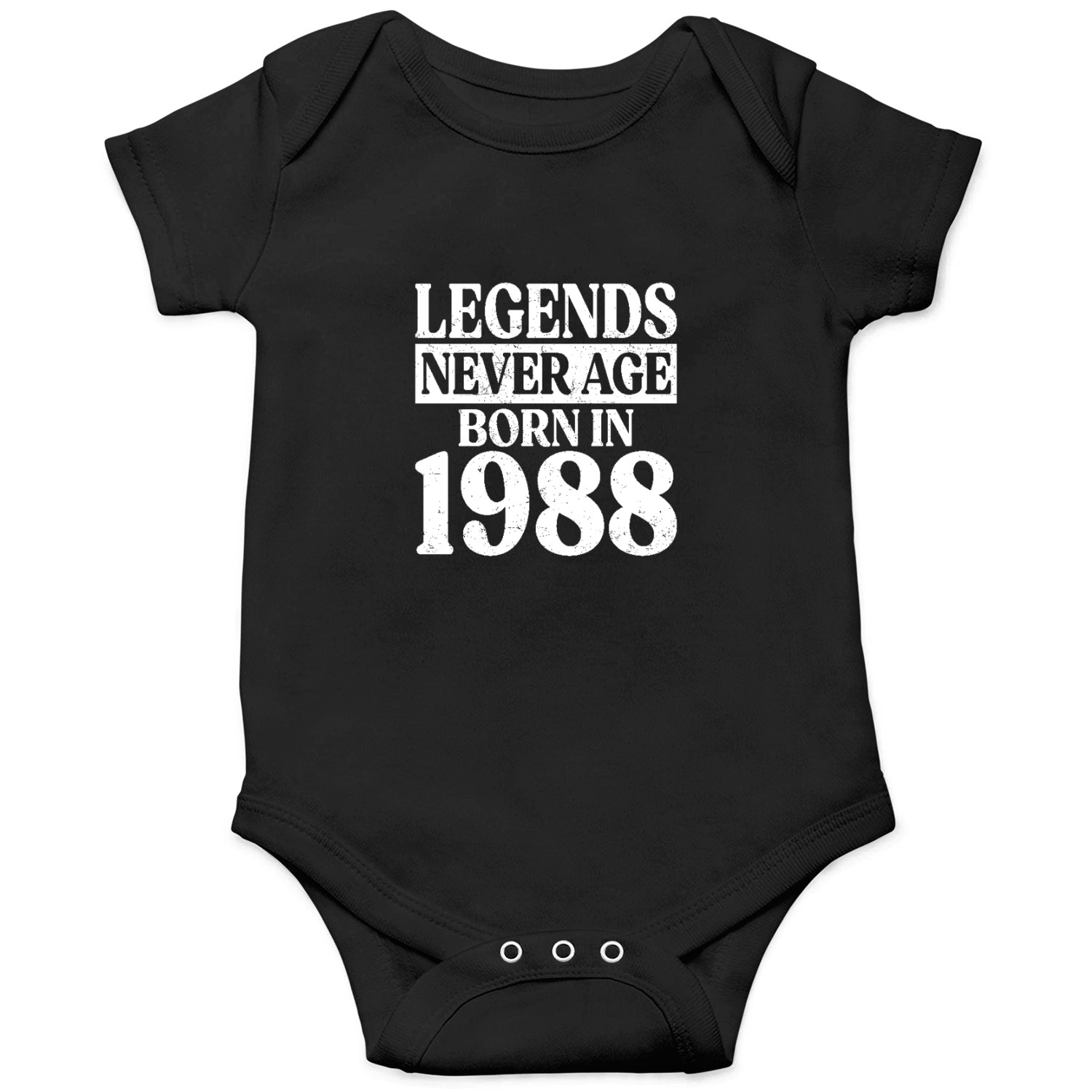 Legends Never Age Born In 1988 Birthday Onesies