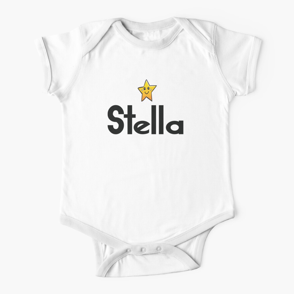 Stella Cute Star Name Stella Meaning Star Baby One-Piece